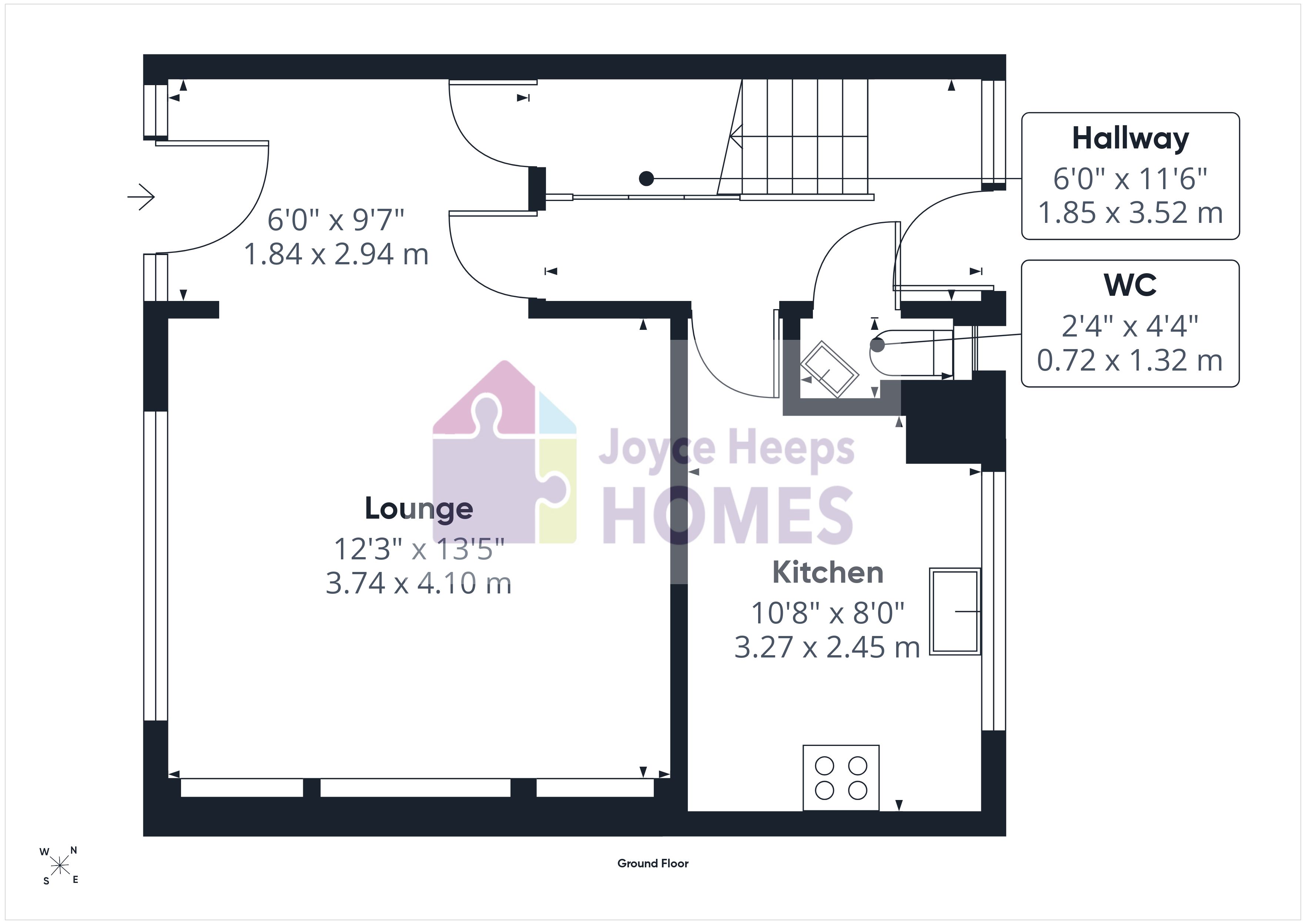 61, Chestnut Crescent, Greenhills, East Kilbride floorplan