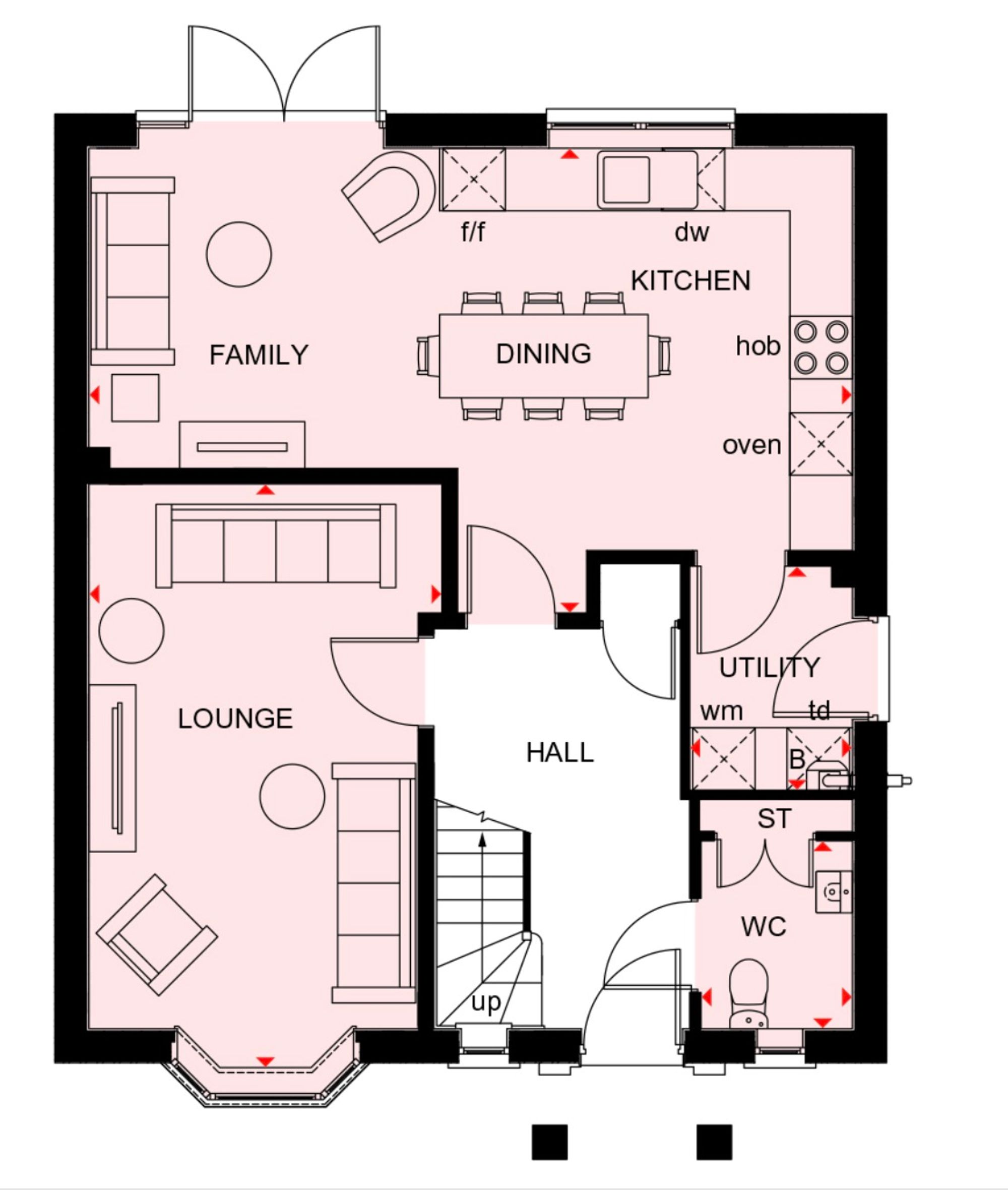 The Kirkdale, Otters Reach, Telford floorplan