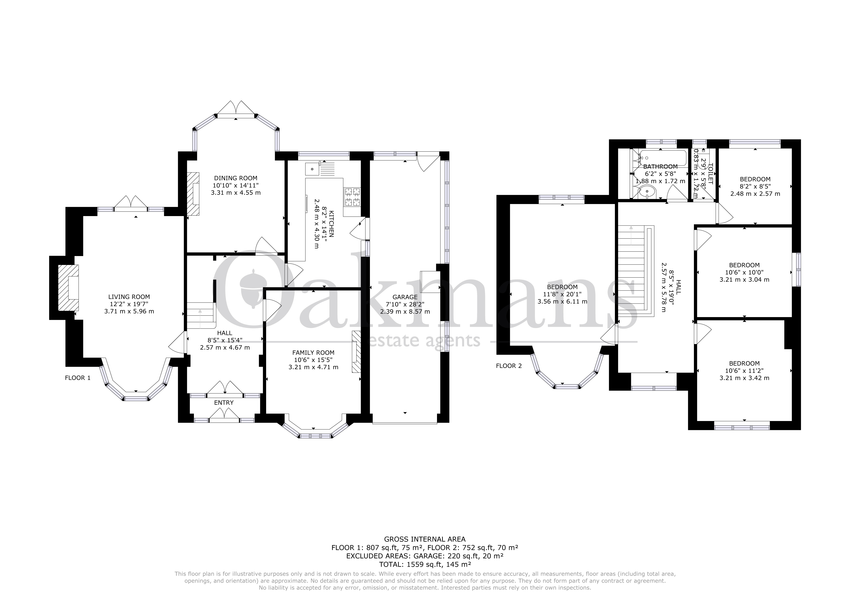 24, Oakfield Road, Birmingham floorplan