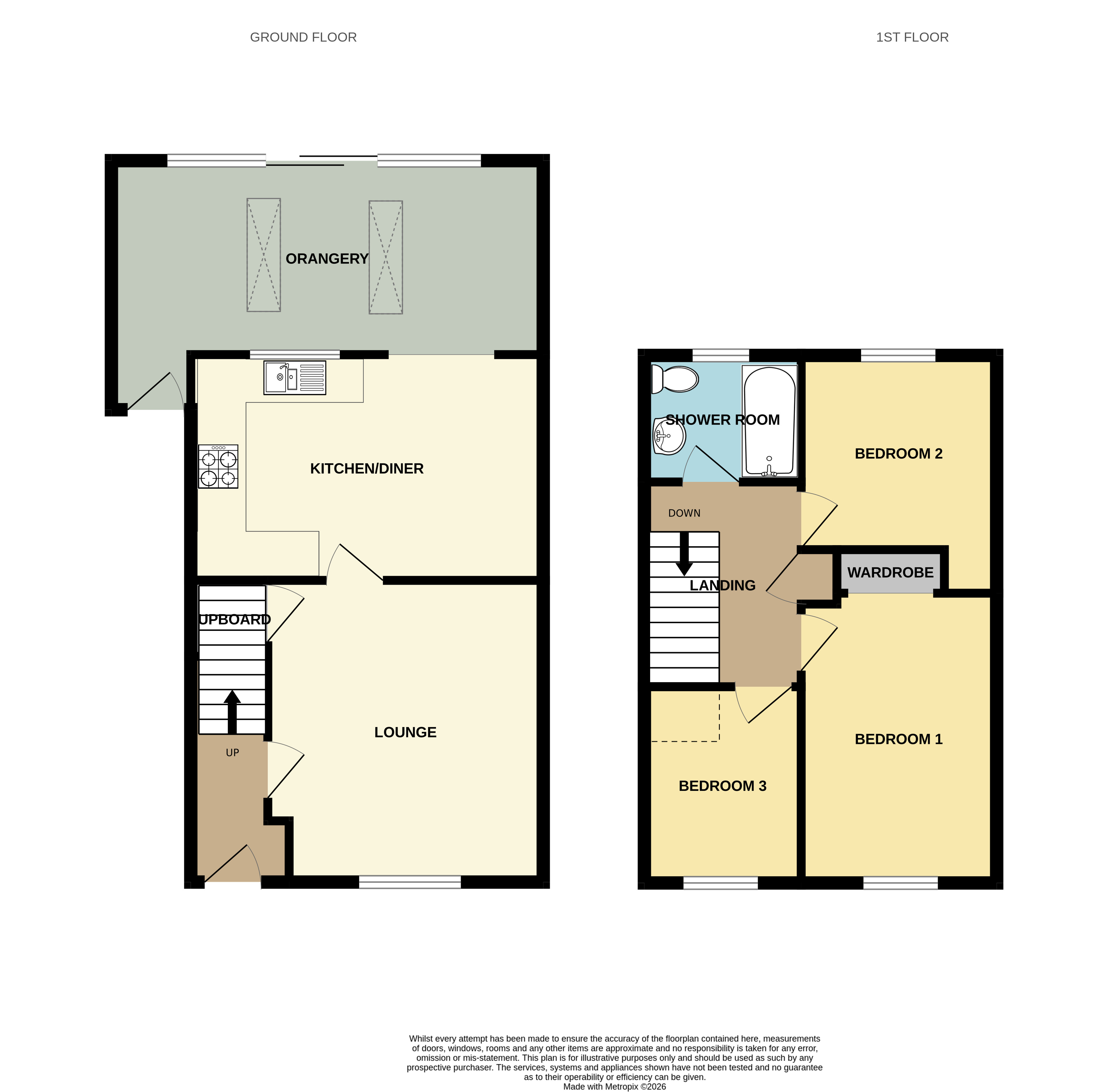 16, Caerleon Grove, Merthyr Tydfil floorplan