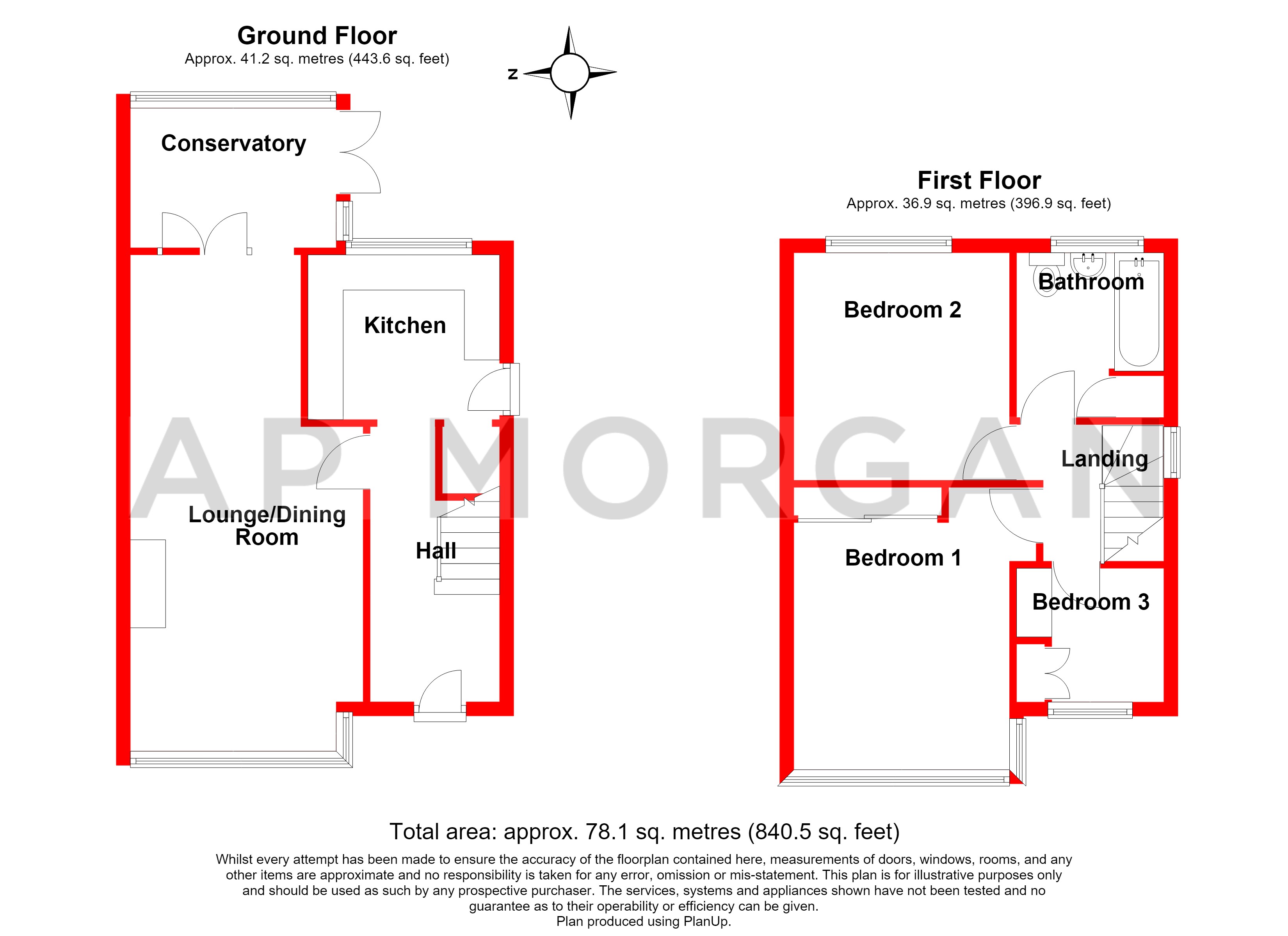 42, Richmond Grove, Stourbridge floorplan