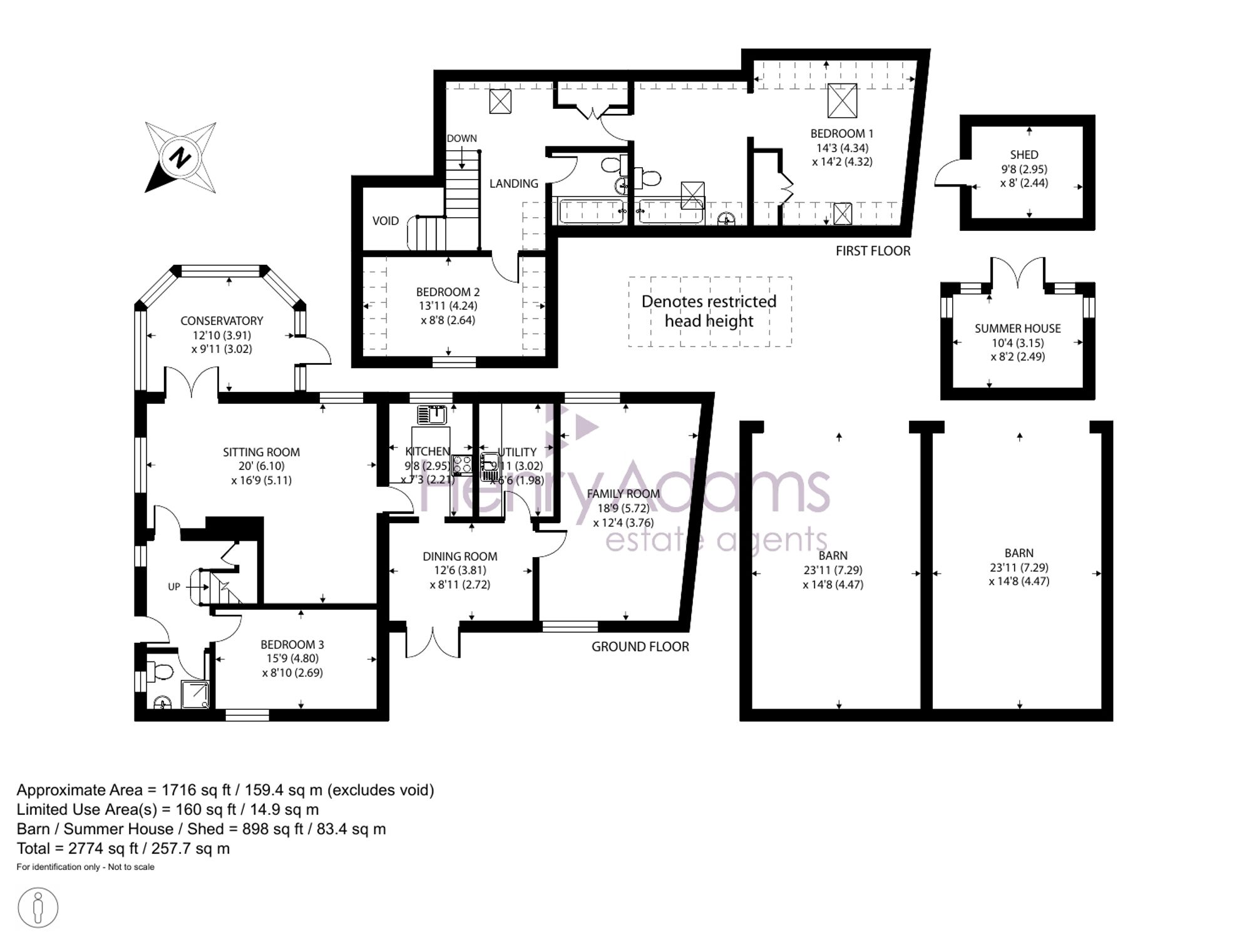 Langdale First Avenue, Chichester floorplan