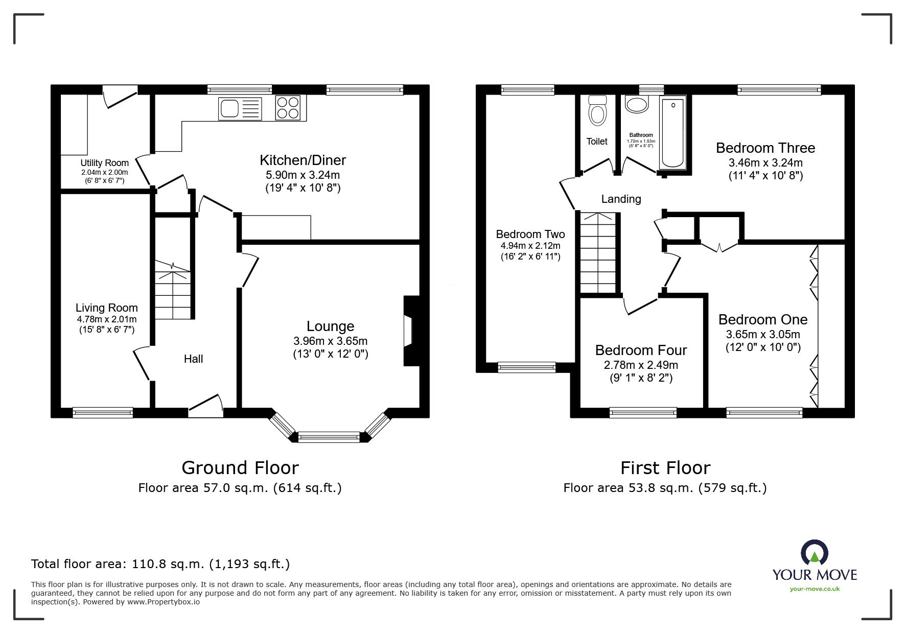7, Elmwood Grove, Bolton floorplan