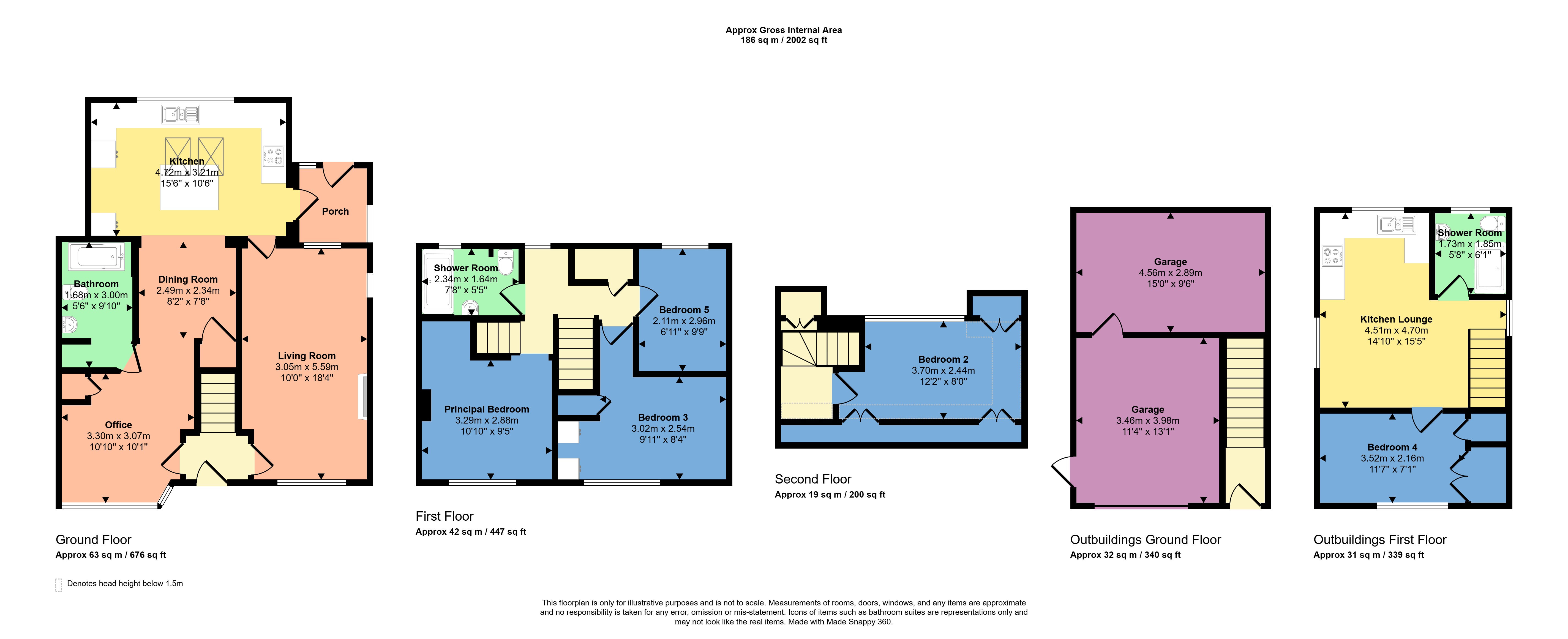 2, Stratton Road, Cornwall floorplan