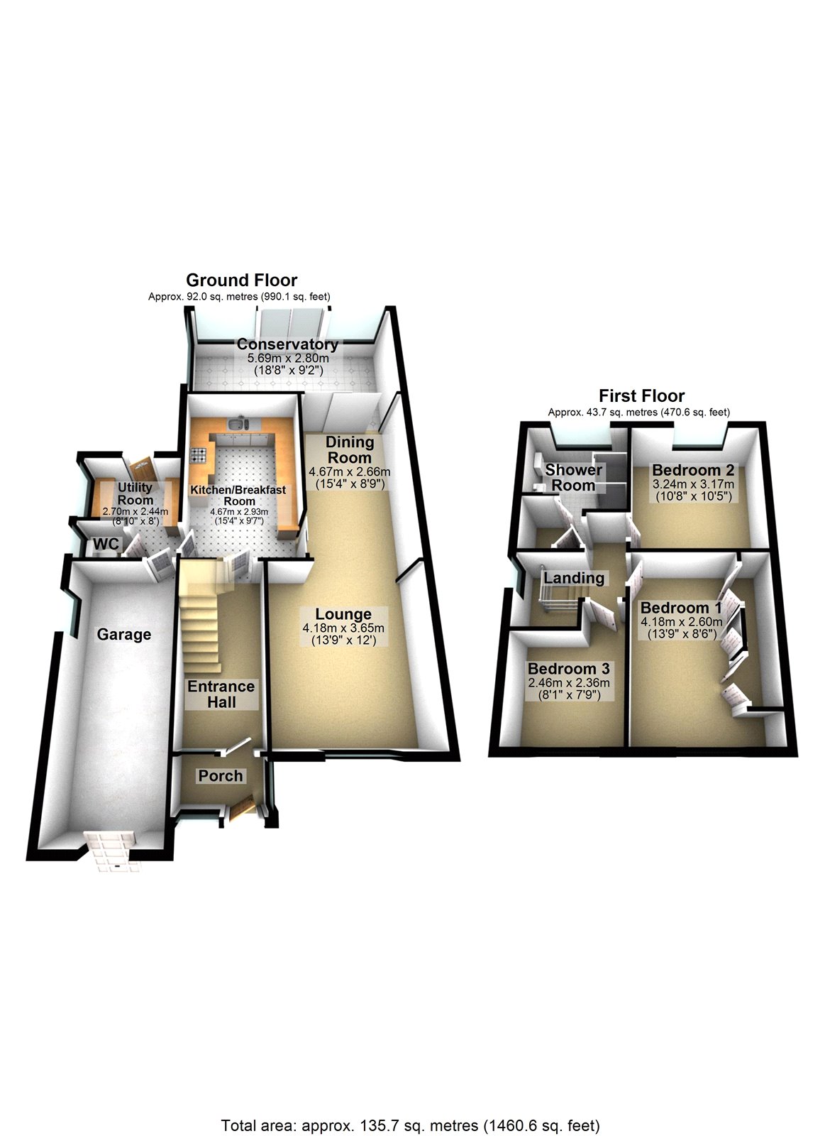 Wareham Avenue, Ipswich, Suffolk IP3, 3 bedroom semidetached house for