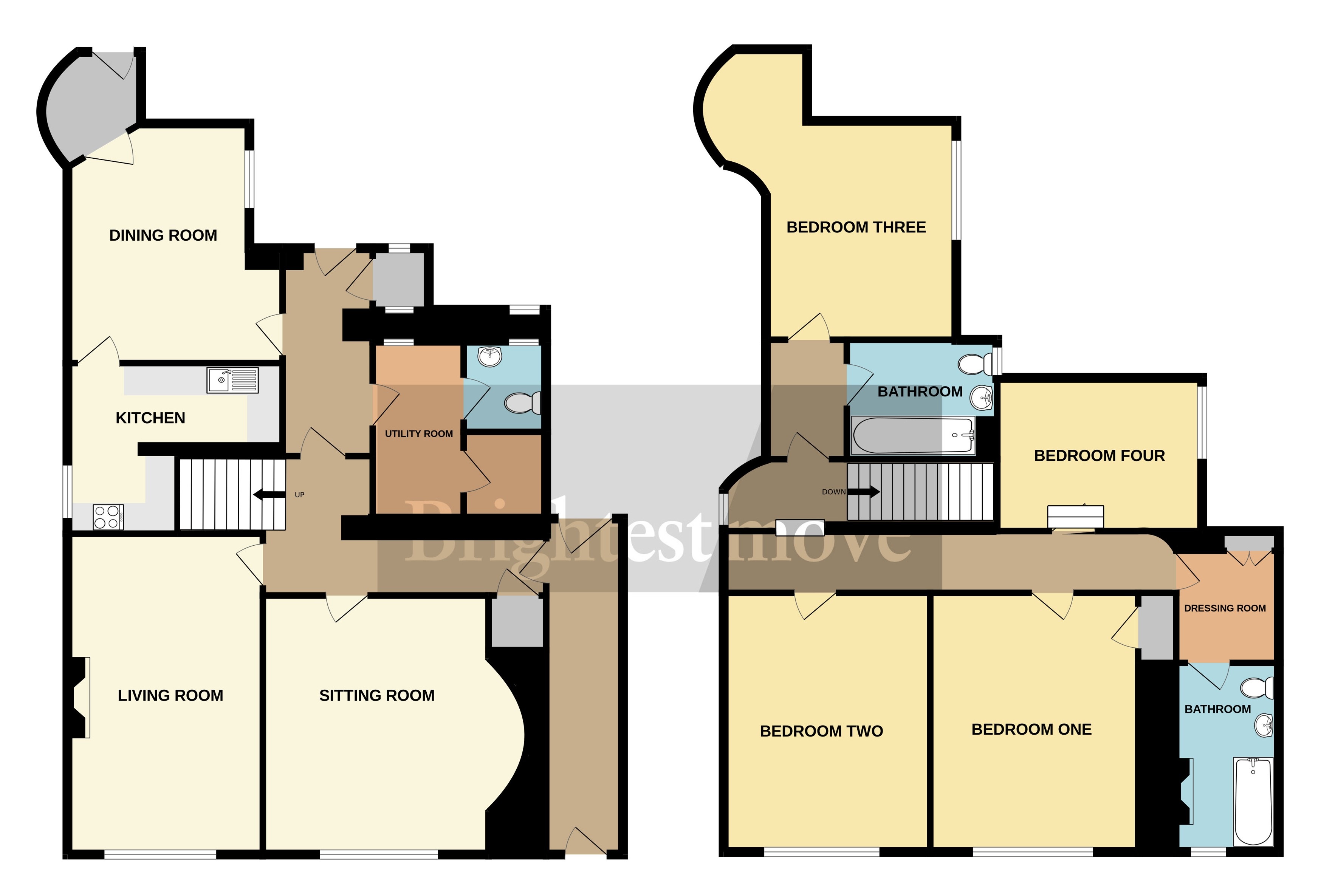 Vicars, 3, Church Street, Stogursey floorplan