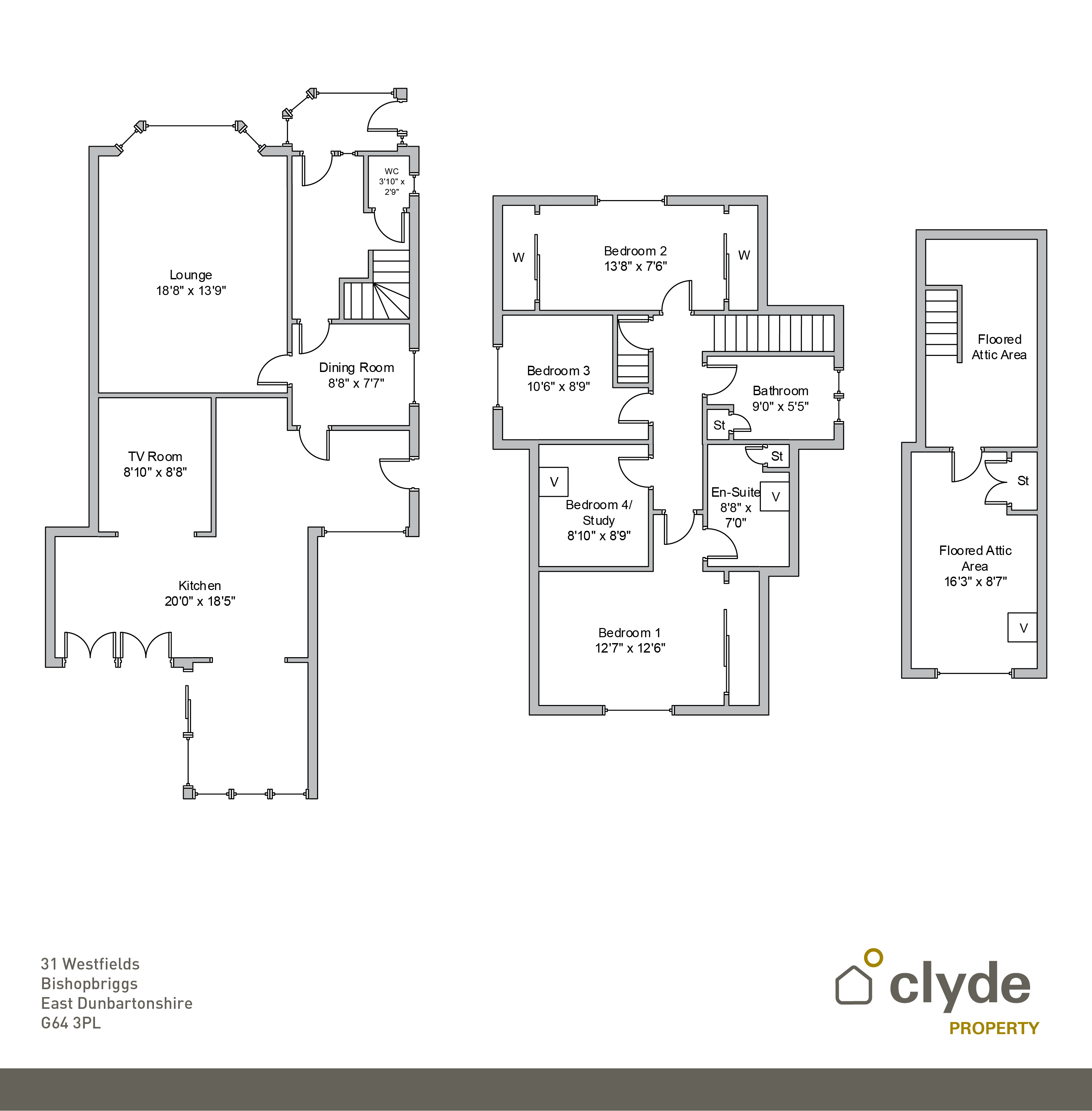 4 Bedrooms Detached house for sale in Westfields, Bishopbriggs, East Dunbartonshire G64