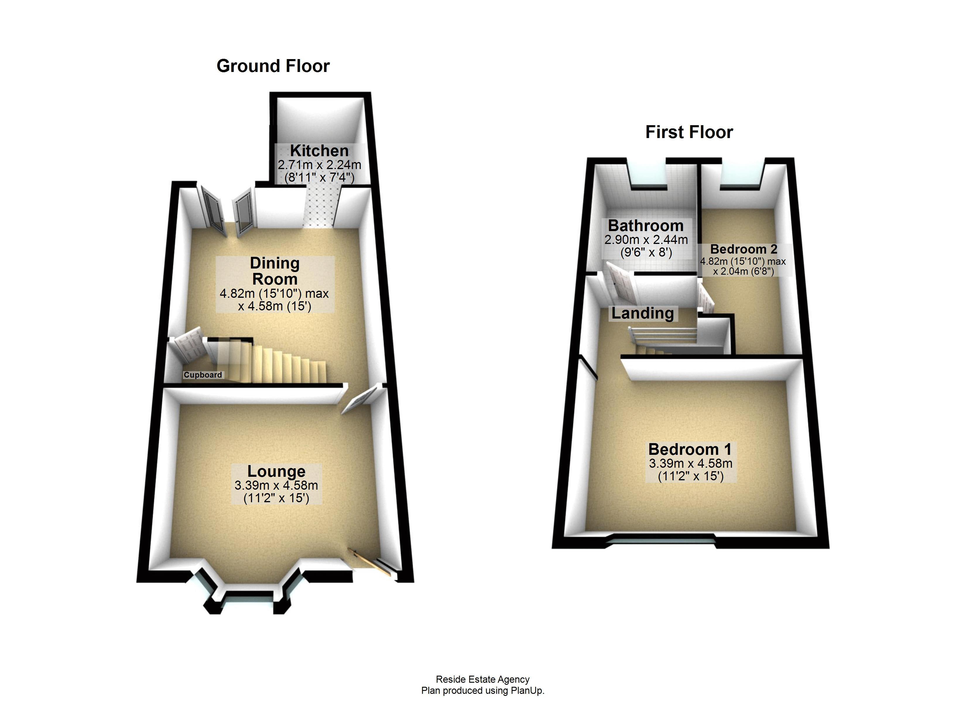 Partington Street, Castleton, Rochdale OL11, 2 bedroom terraced house