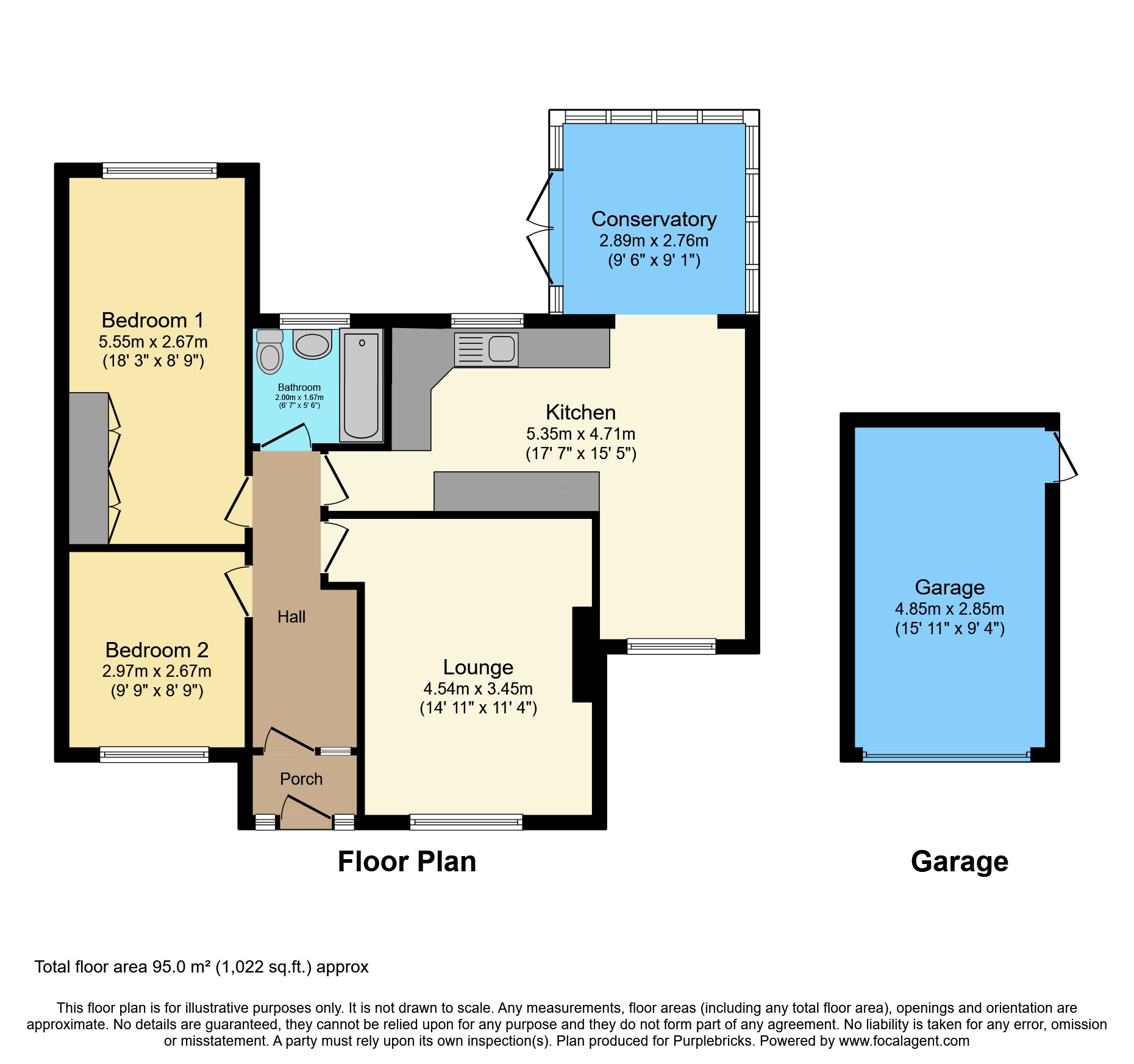 20, Penisaf Avenue, Abergele floorplan