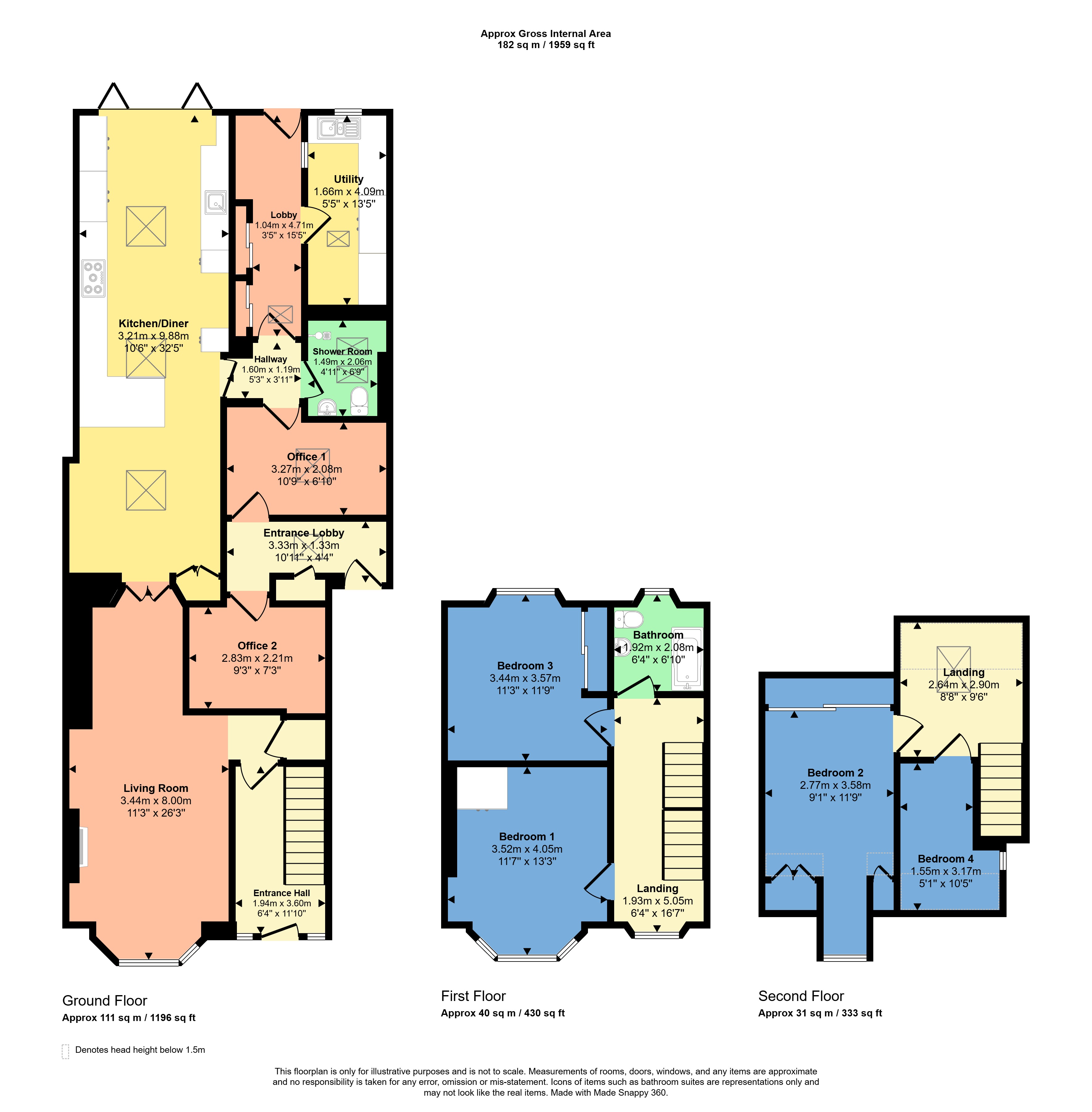 Sunnydene,, Bossiney Road, Cornwall floorplan