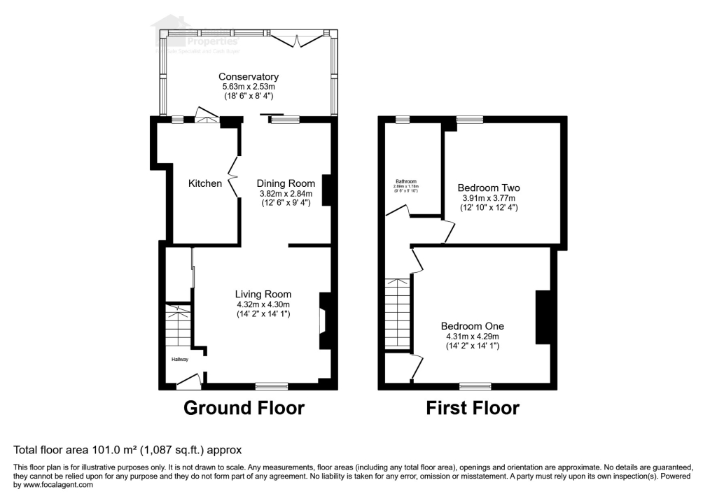 12, Main Street, Beeford floorplan