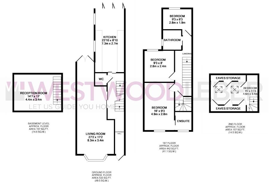 4 Bedrooms Terraced house for sale in Railway Street, Hertford SG13
