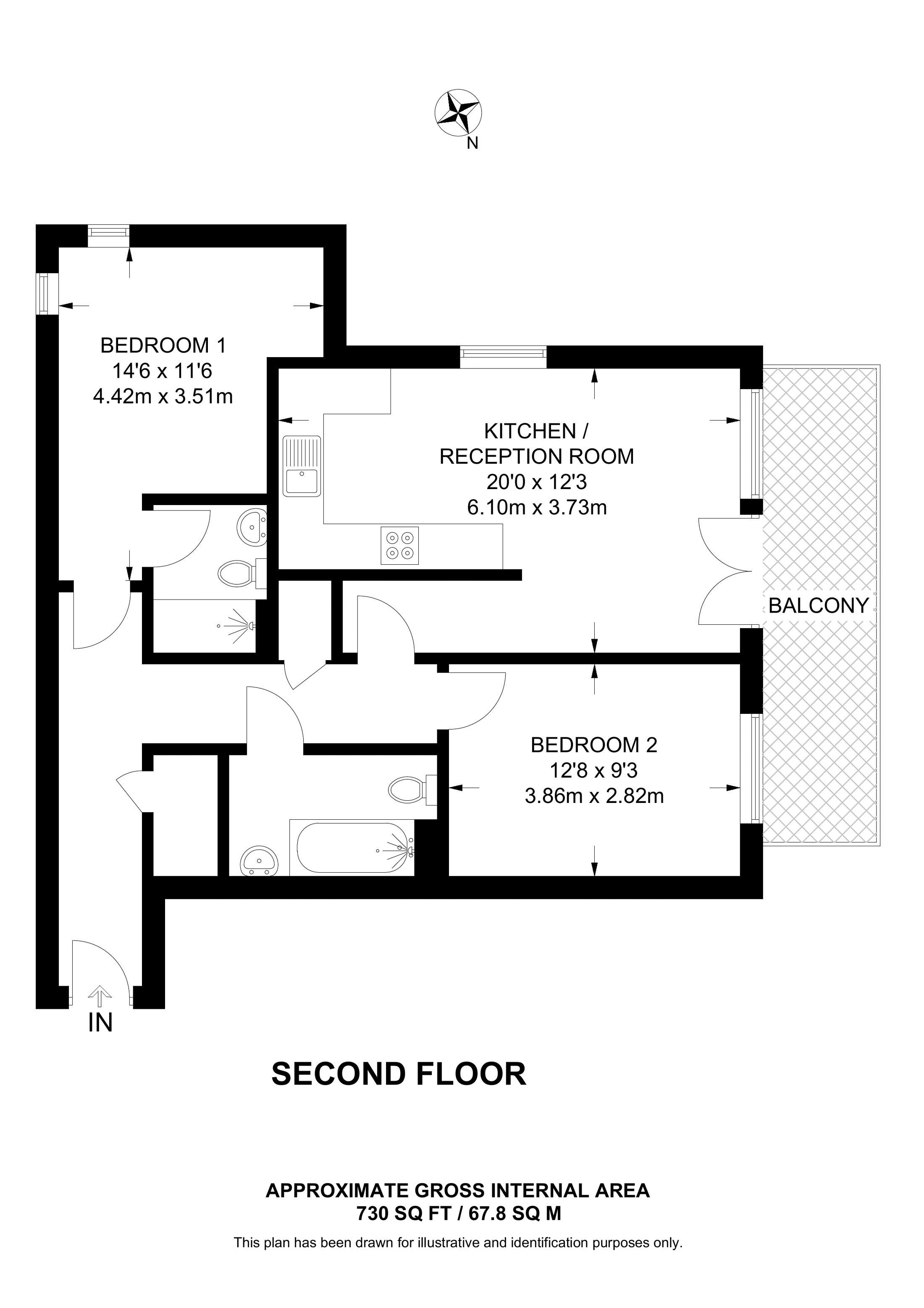 Maltings Close, E3, Tower Hamlets floorplan