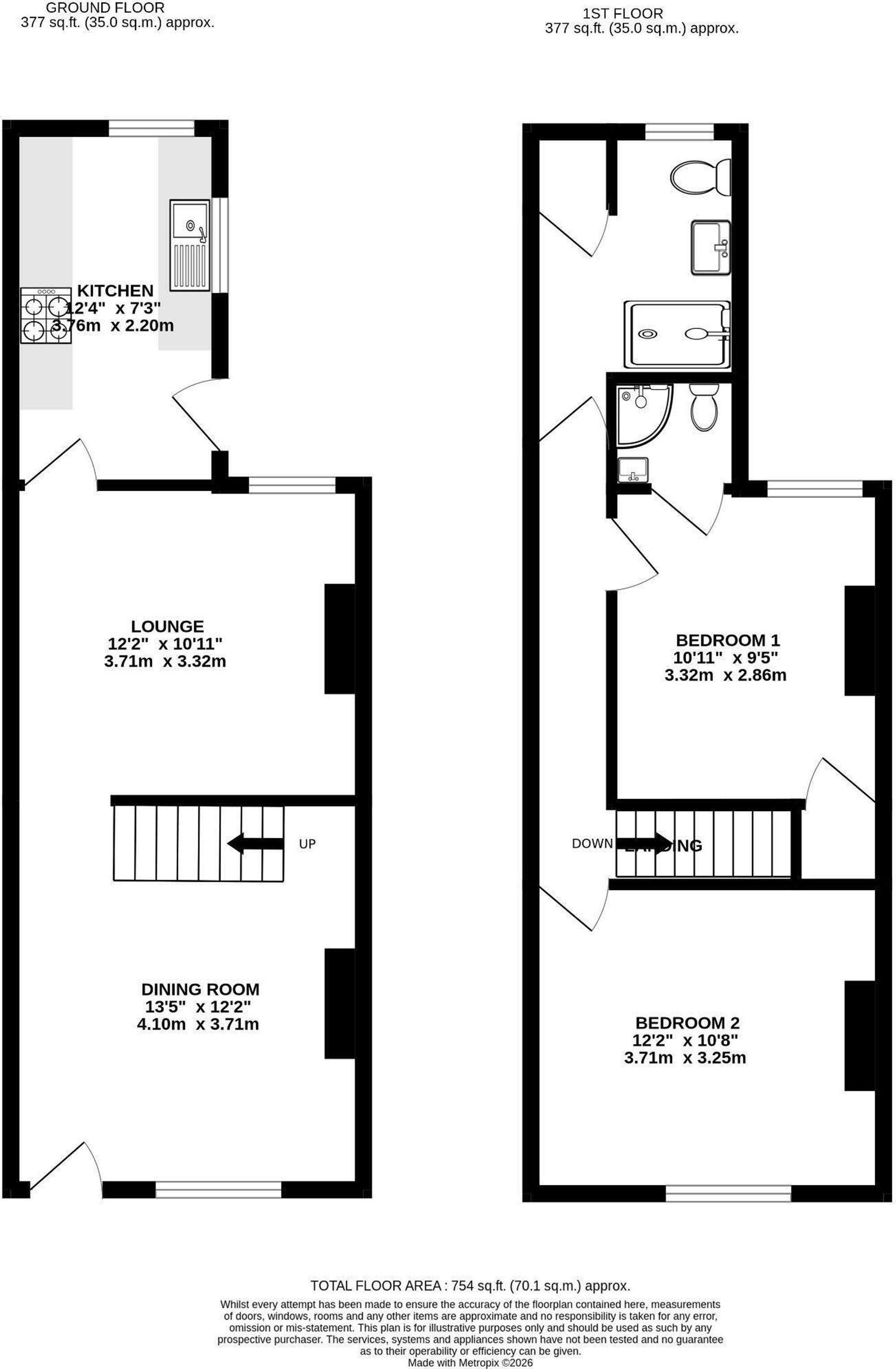 140 Newcome Road, Portsmouth floorplan