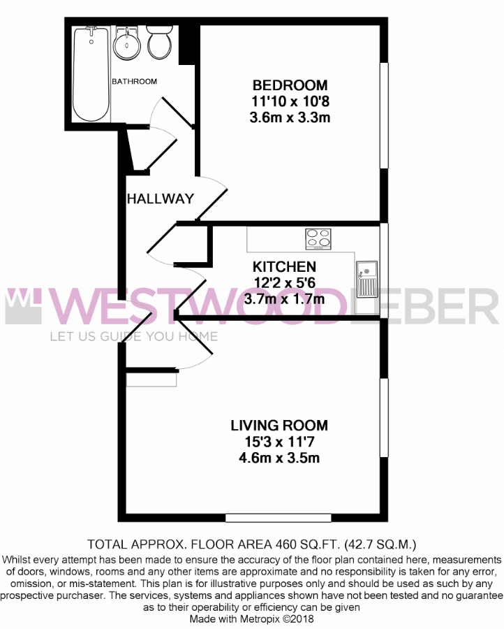 1b, Courtyard Mews, Ware floorplan