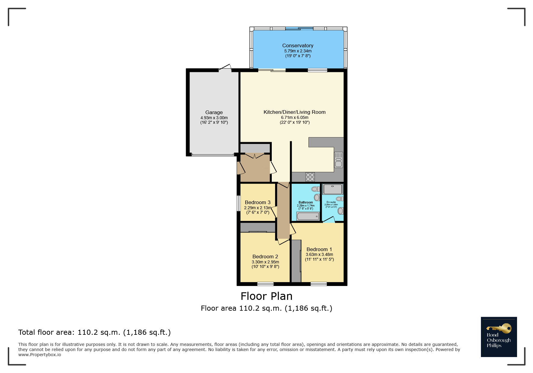 8, Chubby Croft Close, Bideford floorplan