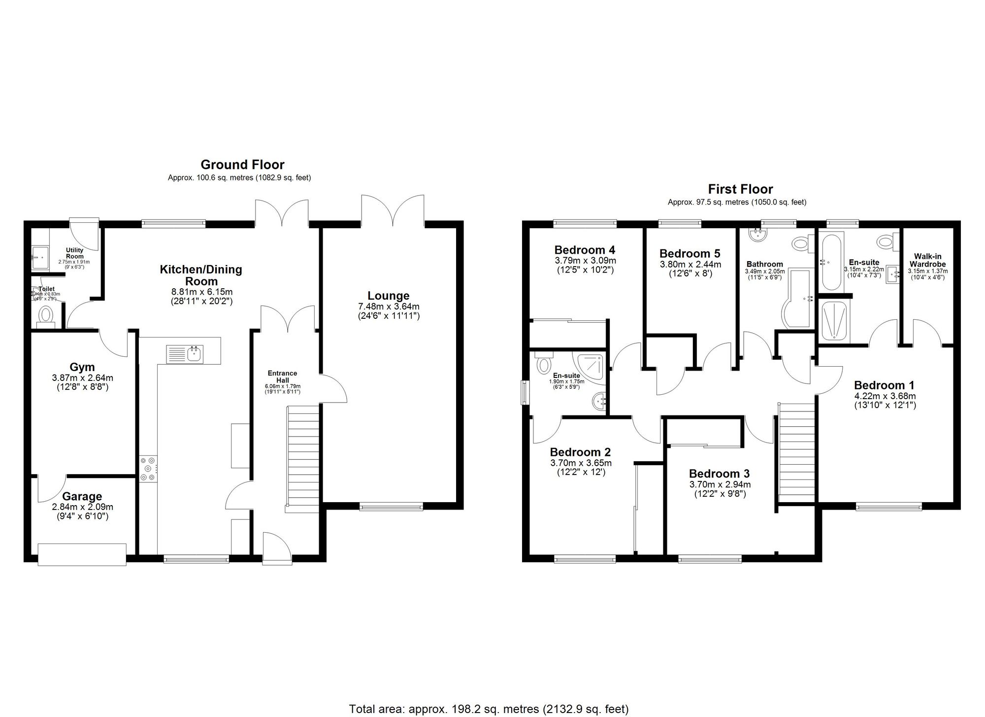 16a Hale Close, Royston floorplan