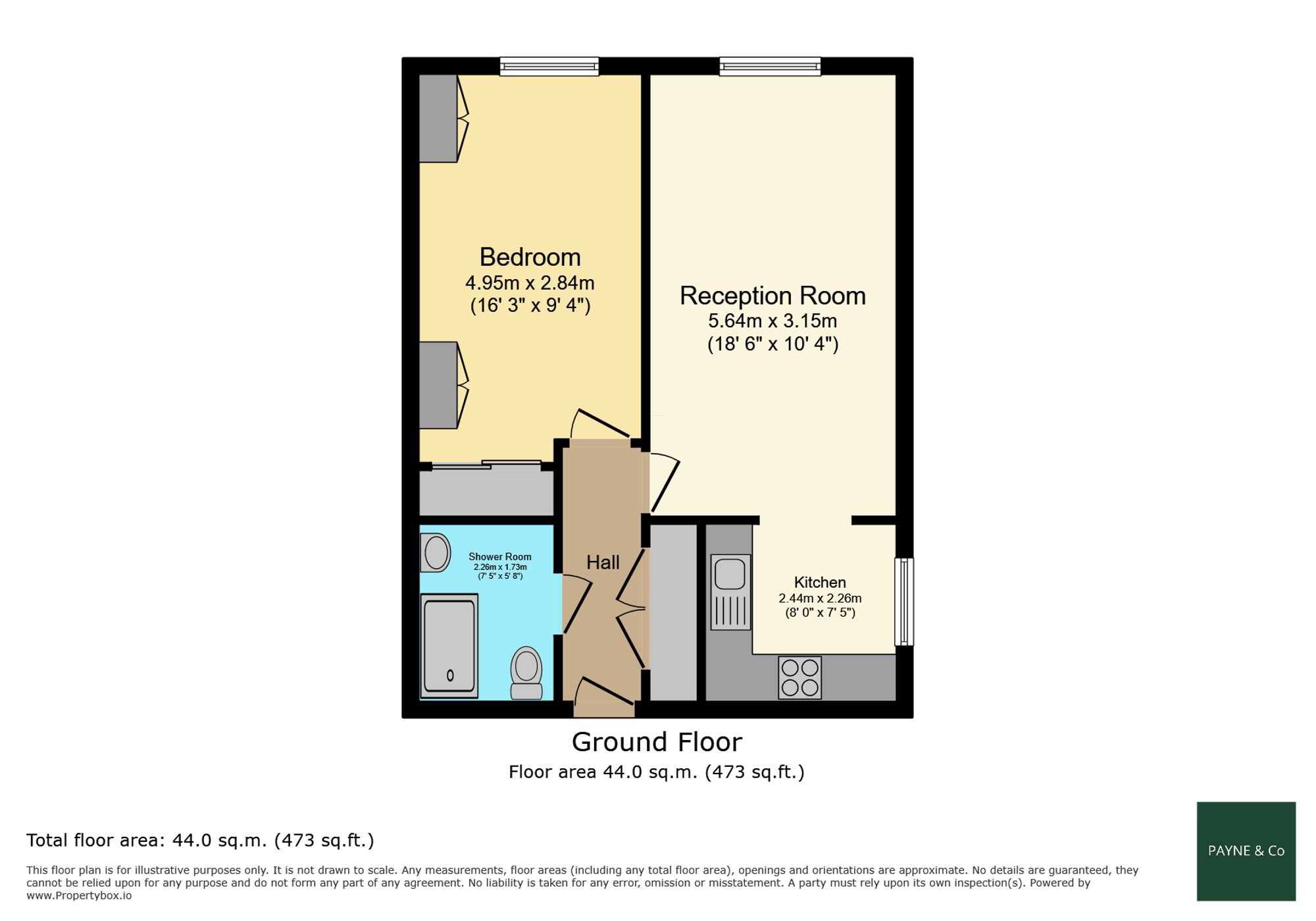 29 Limewood Court Beehive Lane, Ilford floorplan