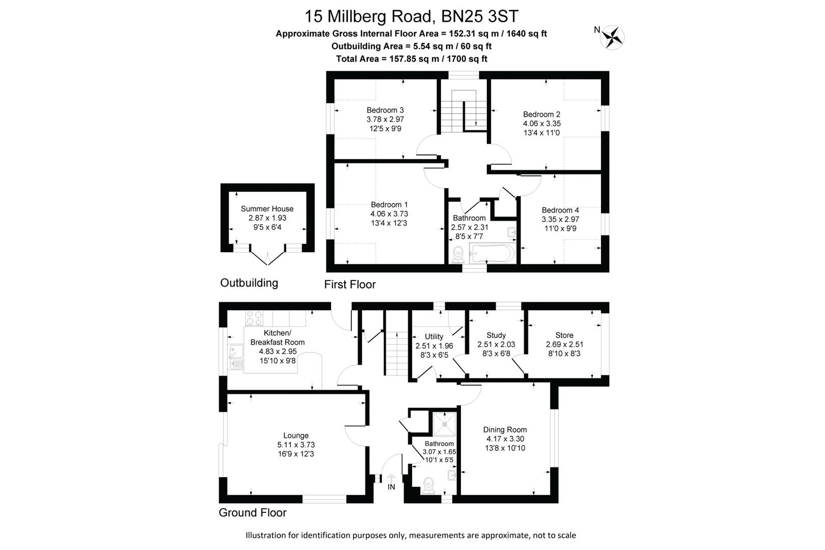 15, Millberg Road, Seaford floorplan