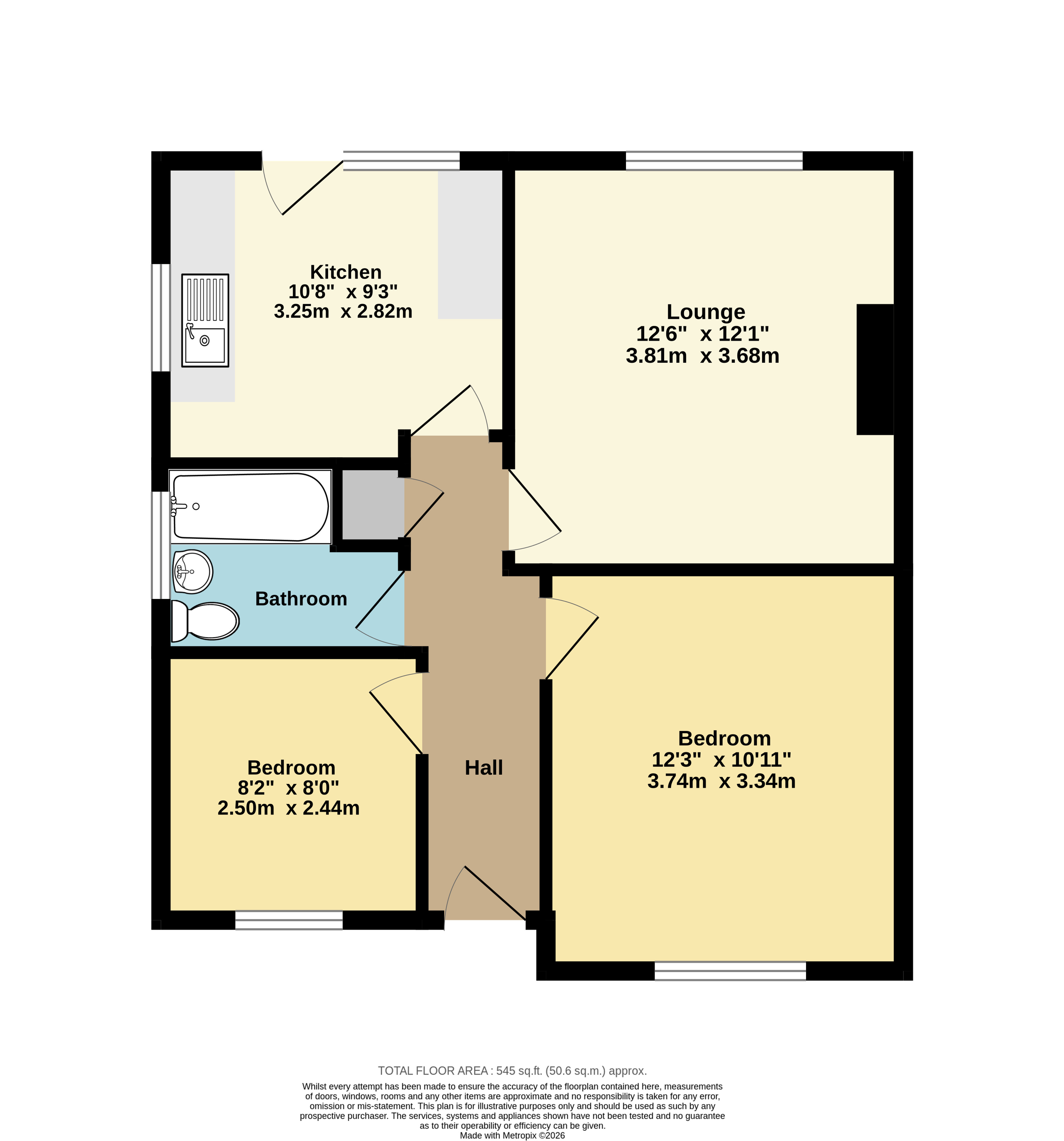 62, Chestnut Drive, Kent floorplan