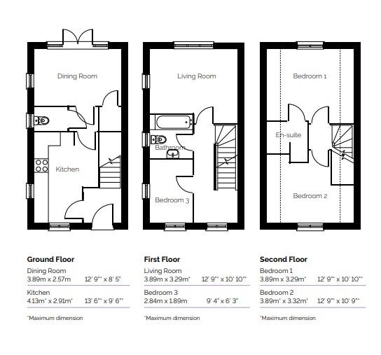 Fletton Folly, Great Haddon floorplan