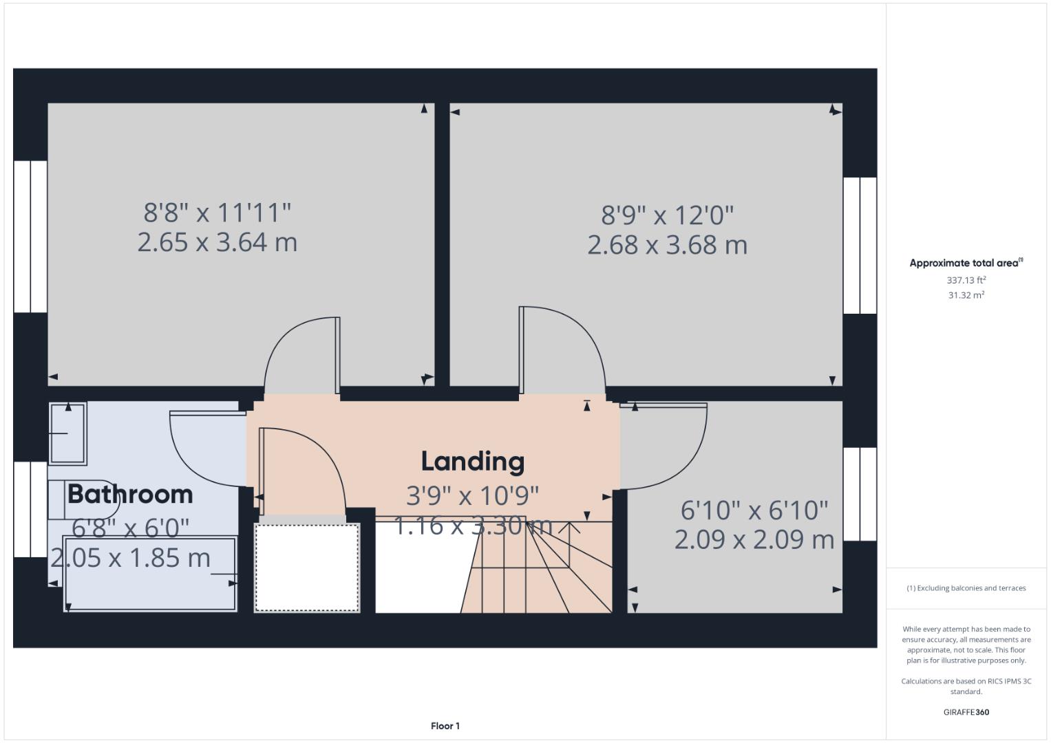 3, Marymount Close, Wallasey floorplan