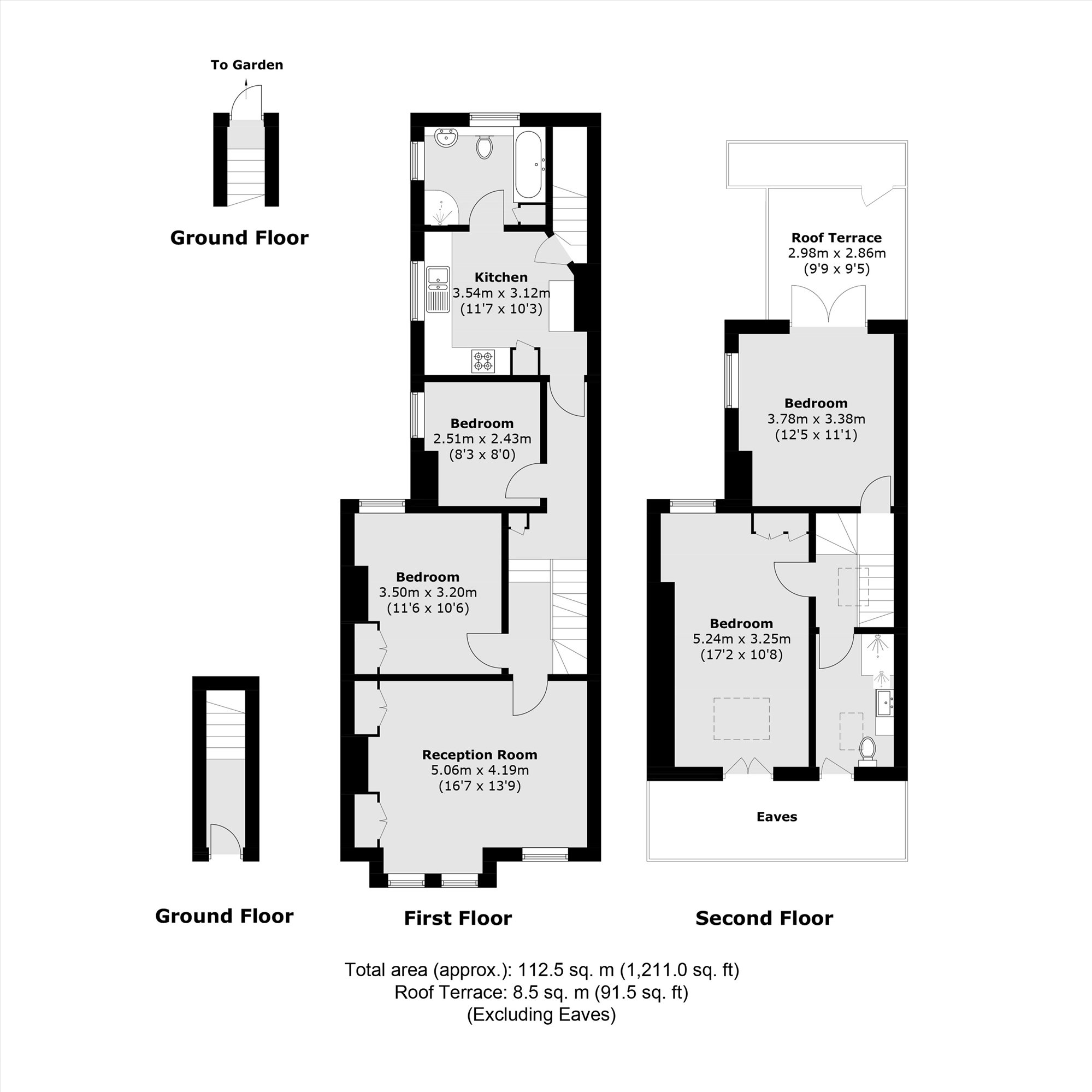 Loubet Street, London floorplan