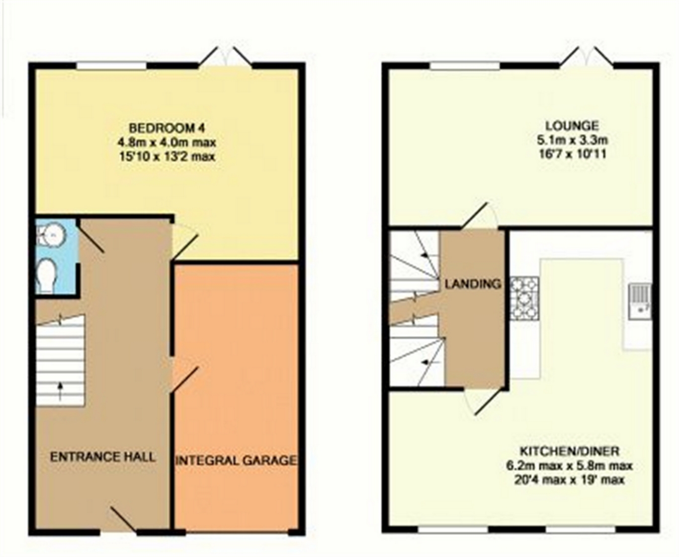 4 Bedrooms Town house for sale in Rowan Way, Northowram, Halifax, West Yorkshire HX3