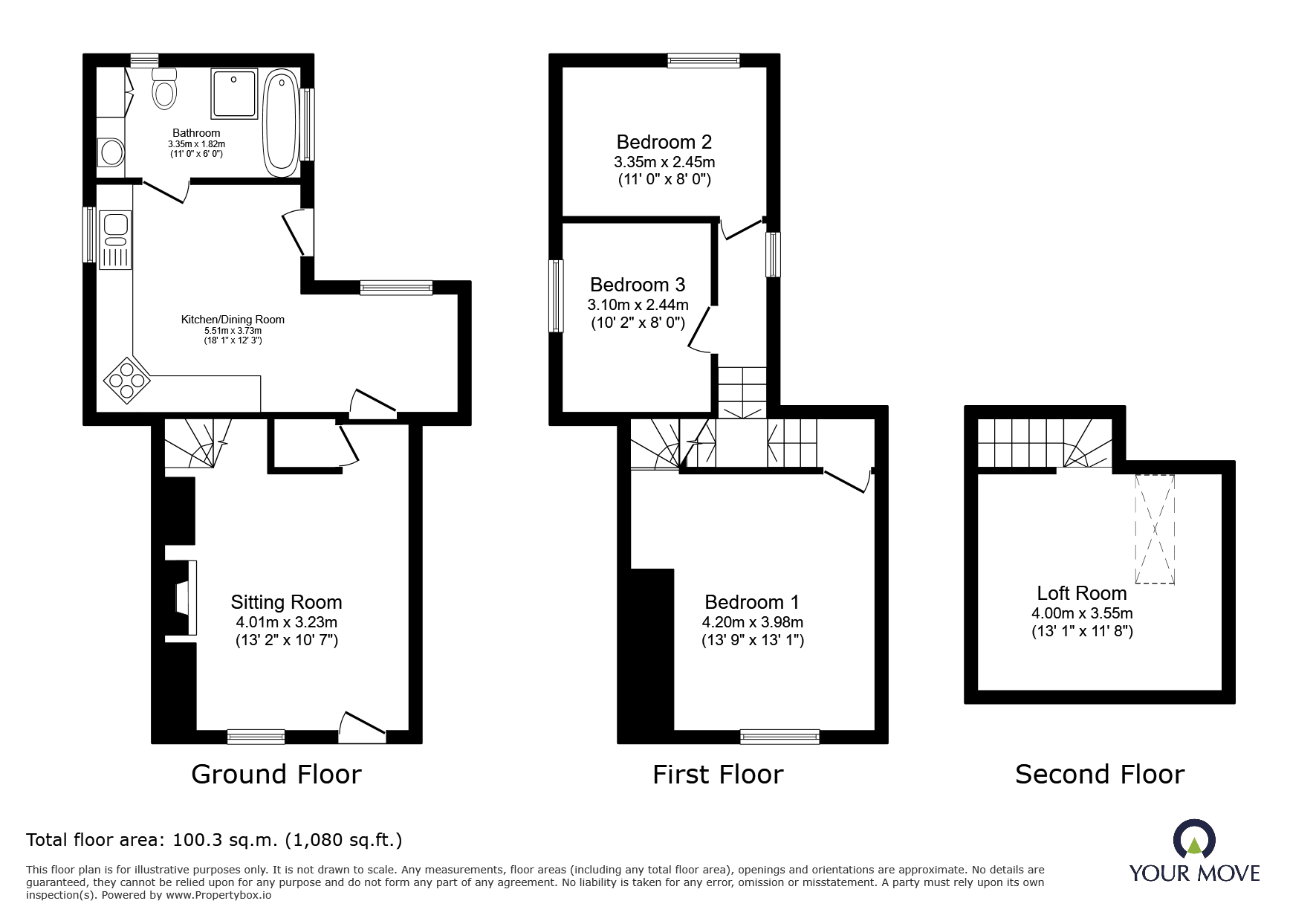 Castle Lane, Devon floorplan