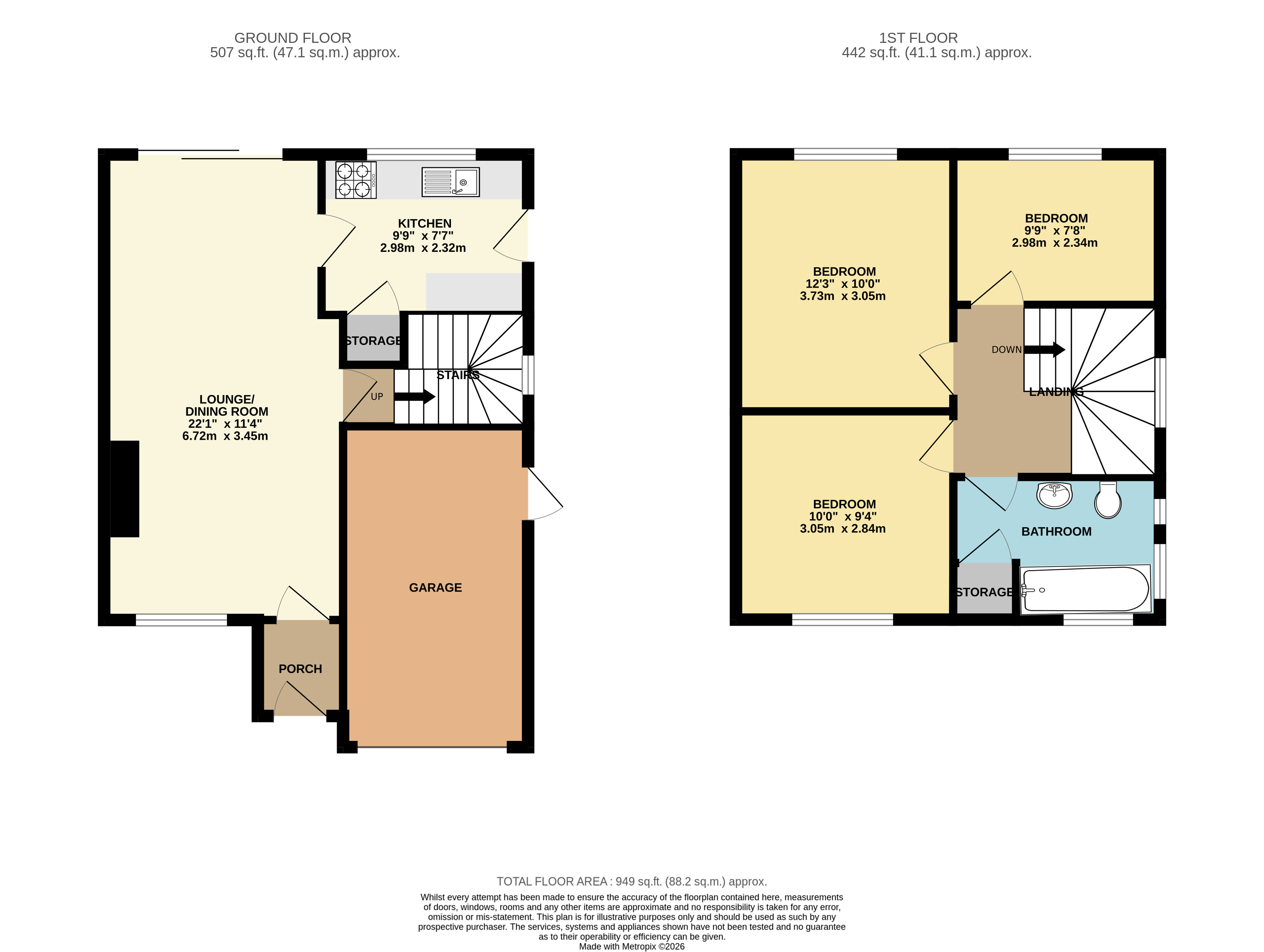16, Hollis Way, Trowbridge floorplan
