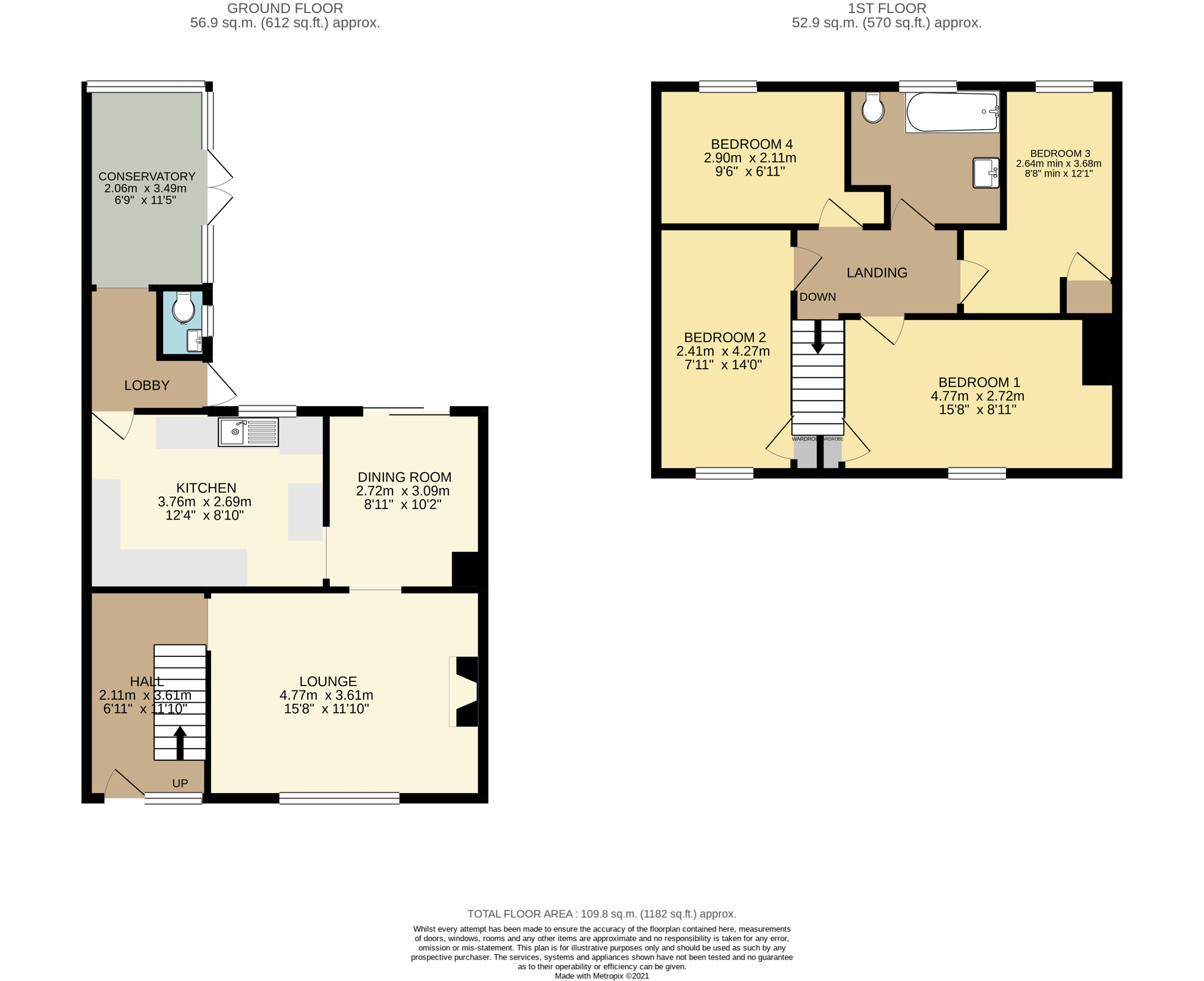 4 bed terraced house for sale in Clent Avenue, Kidderminster DY11 Zoopla