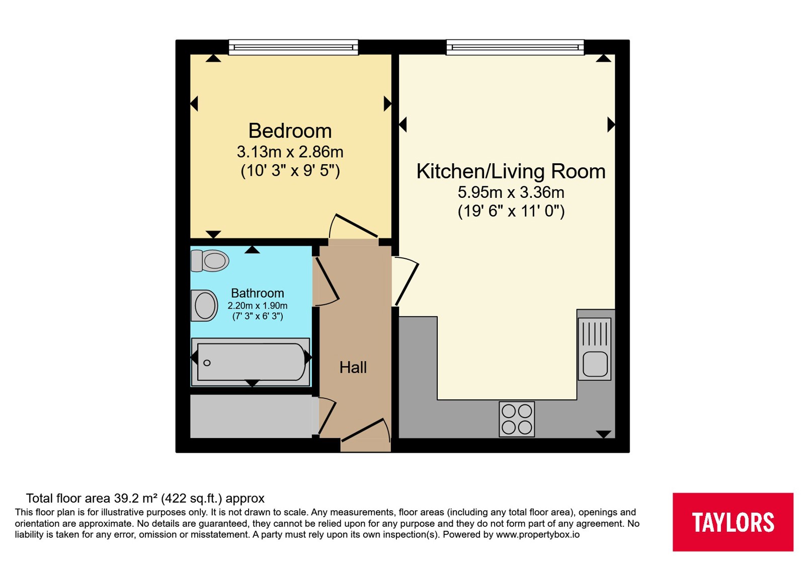74 Guild House,, Farnsby Street, Wiltshire floorplan
