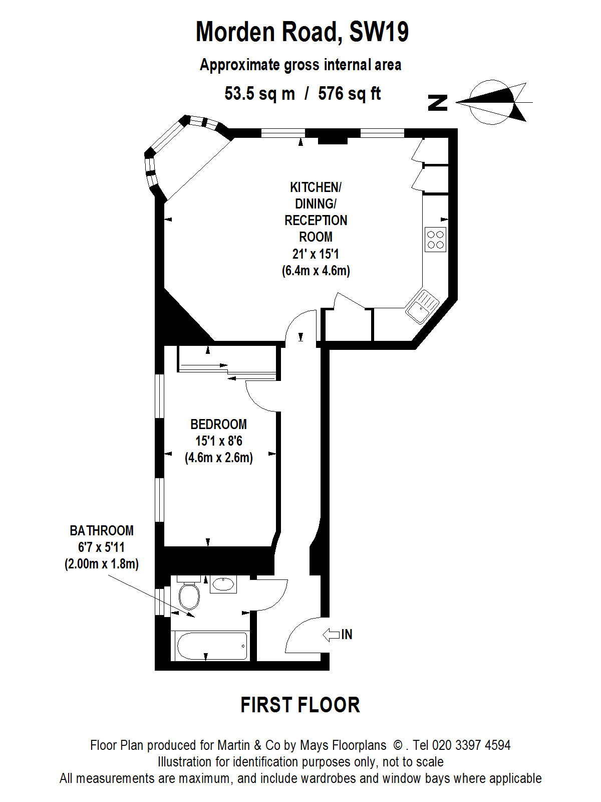 1 Bedrooms Flat to rent in Milner Road, London SW19