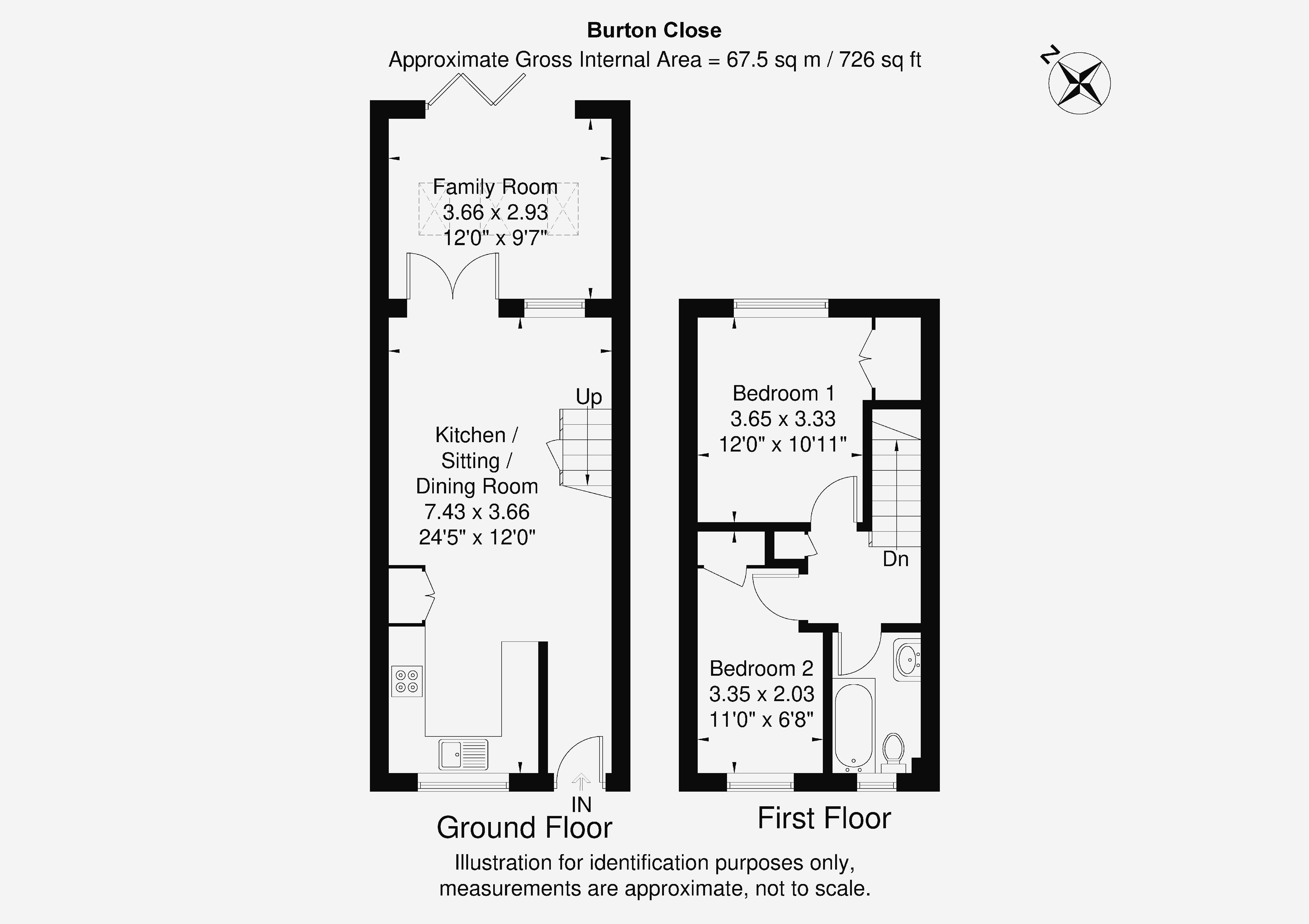9, Burton Close, Windlesham floorplan