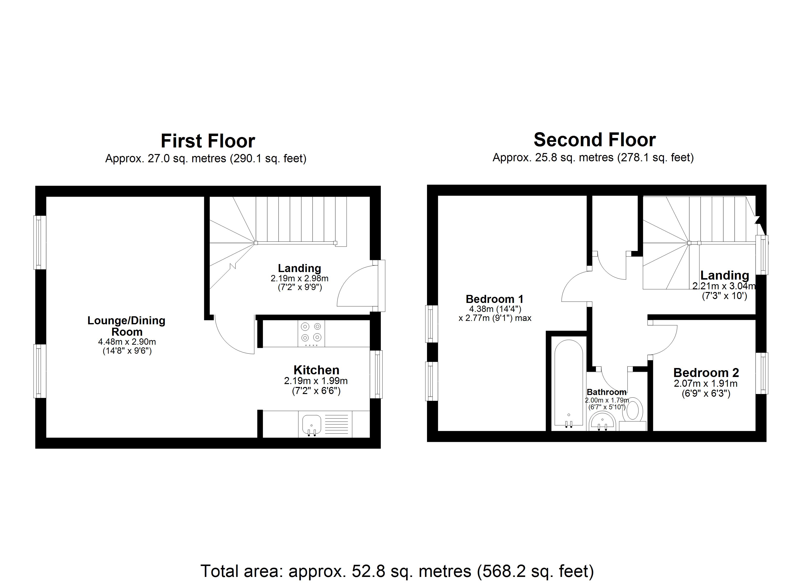 9, Pollys Yard, Buckinghamshire floorplan