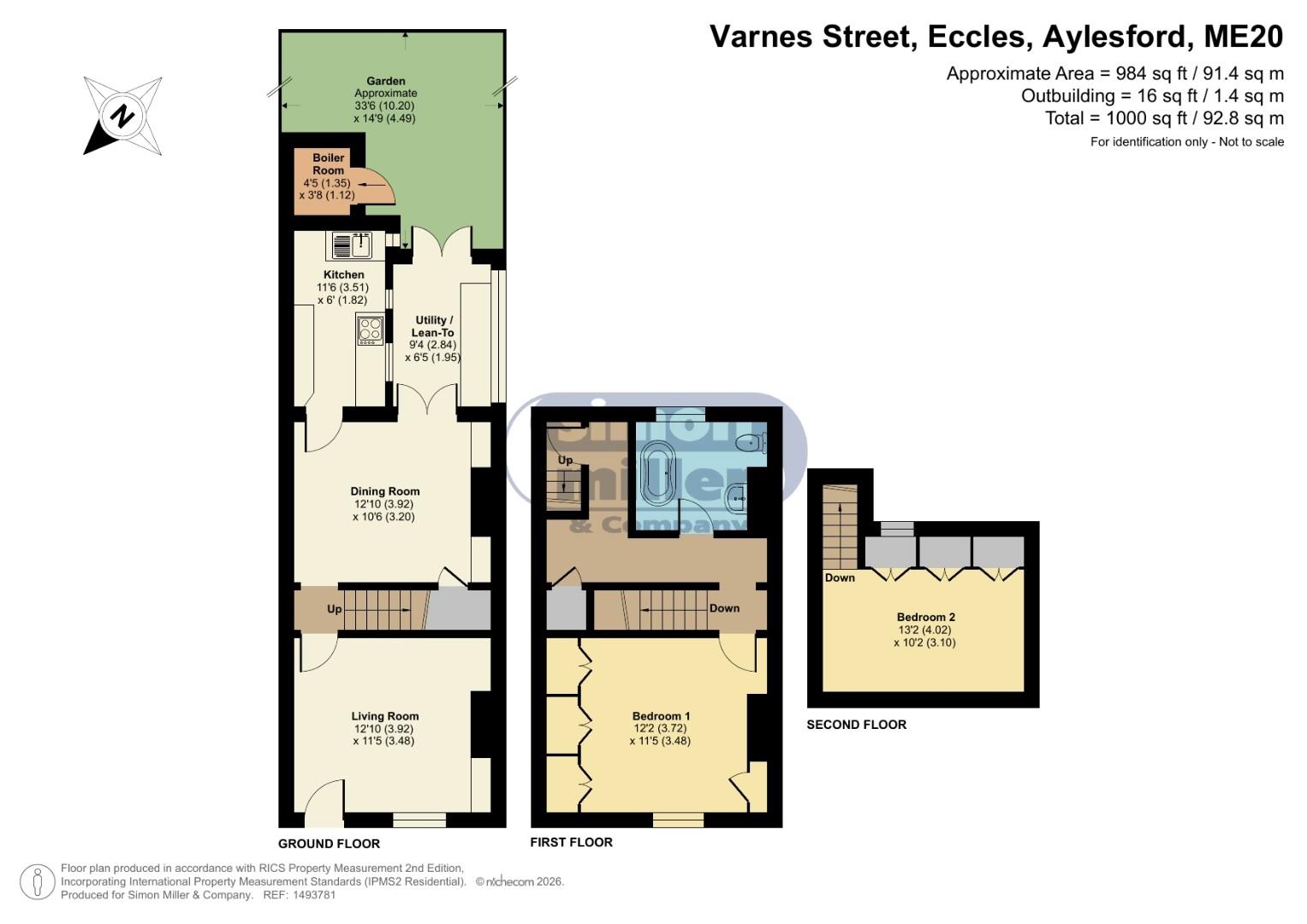 12, Varnes Street, Aylesford floorplan