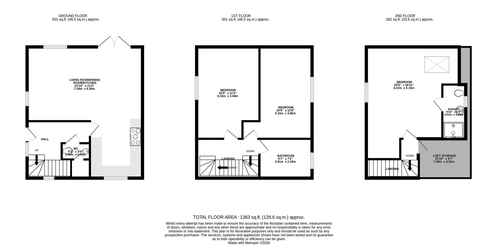 1 Holly Tree Lane, Penryn floorplan