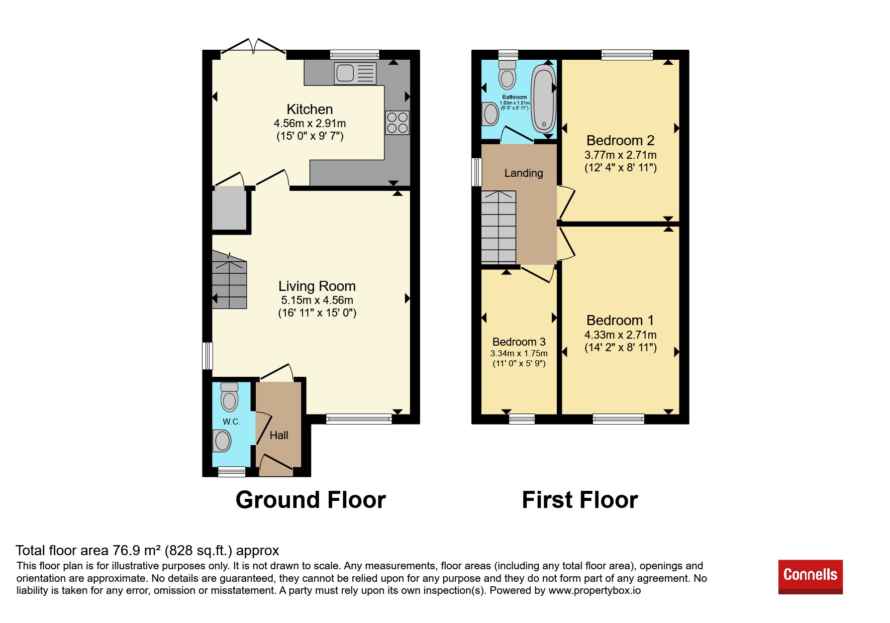5, Smithy Court, Hereford floorplan