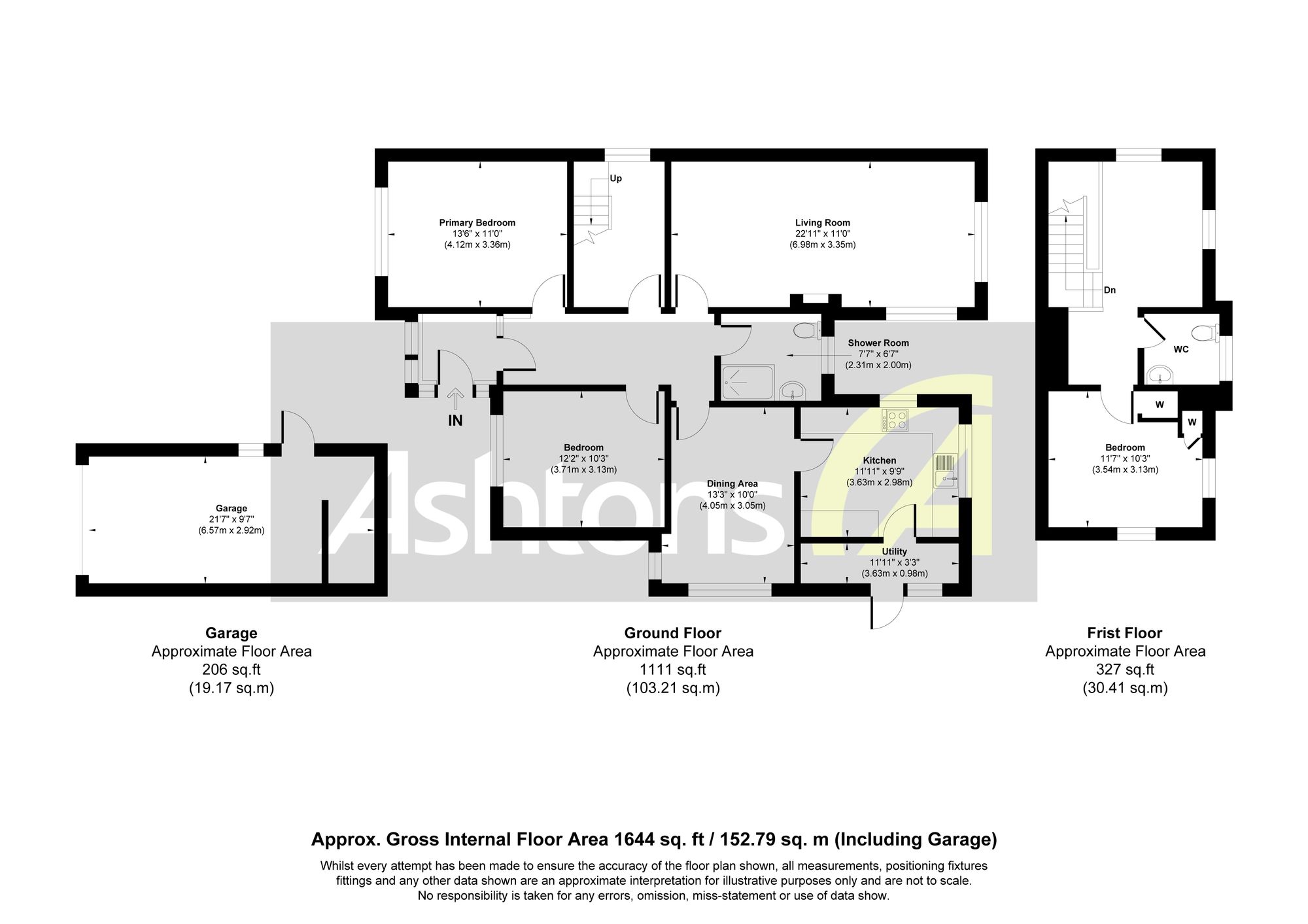 32 Addison Square, Widnes floorplan