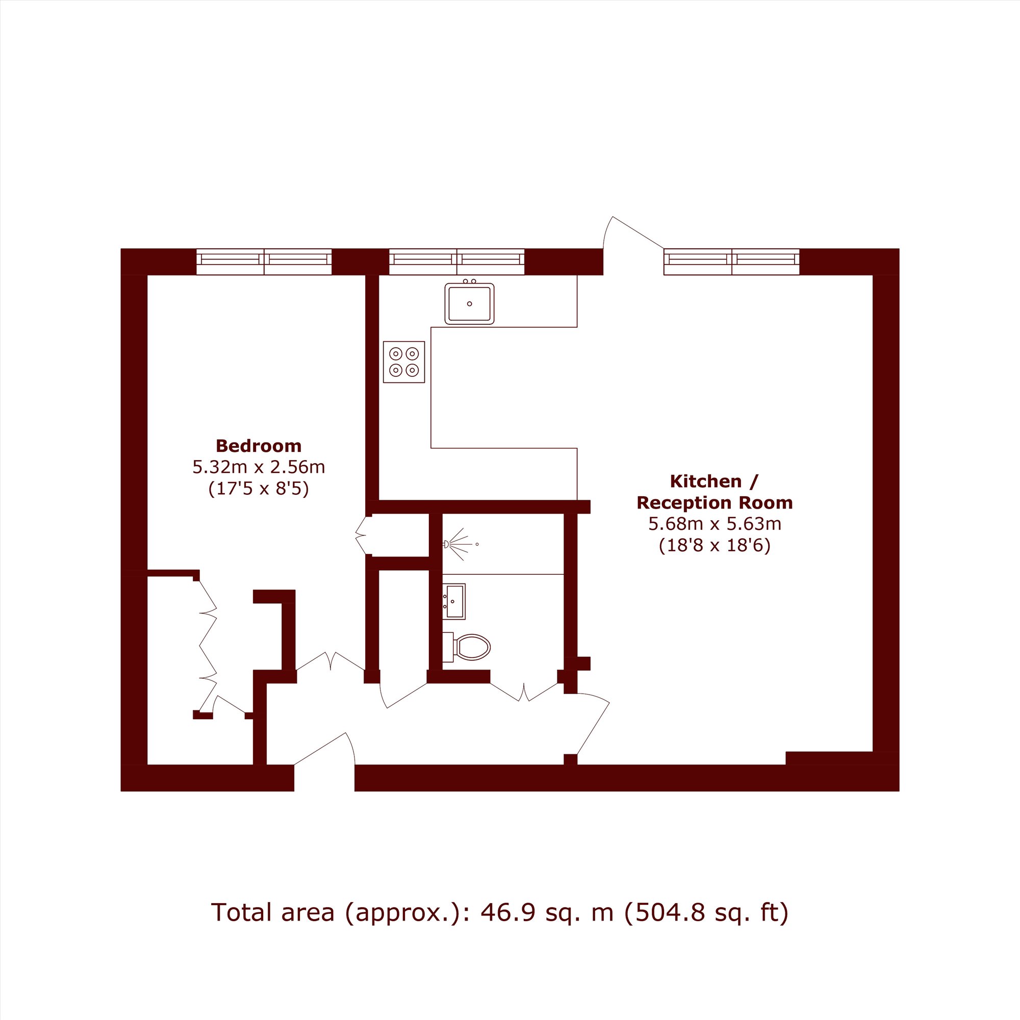 Hevelius Close, London floorplan