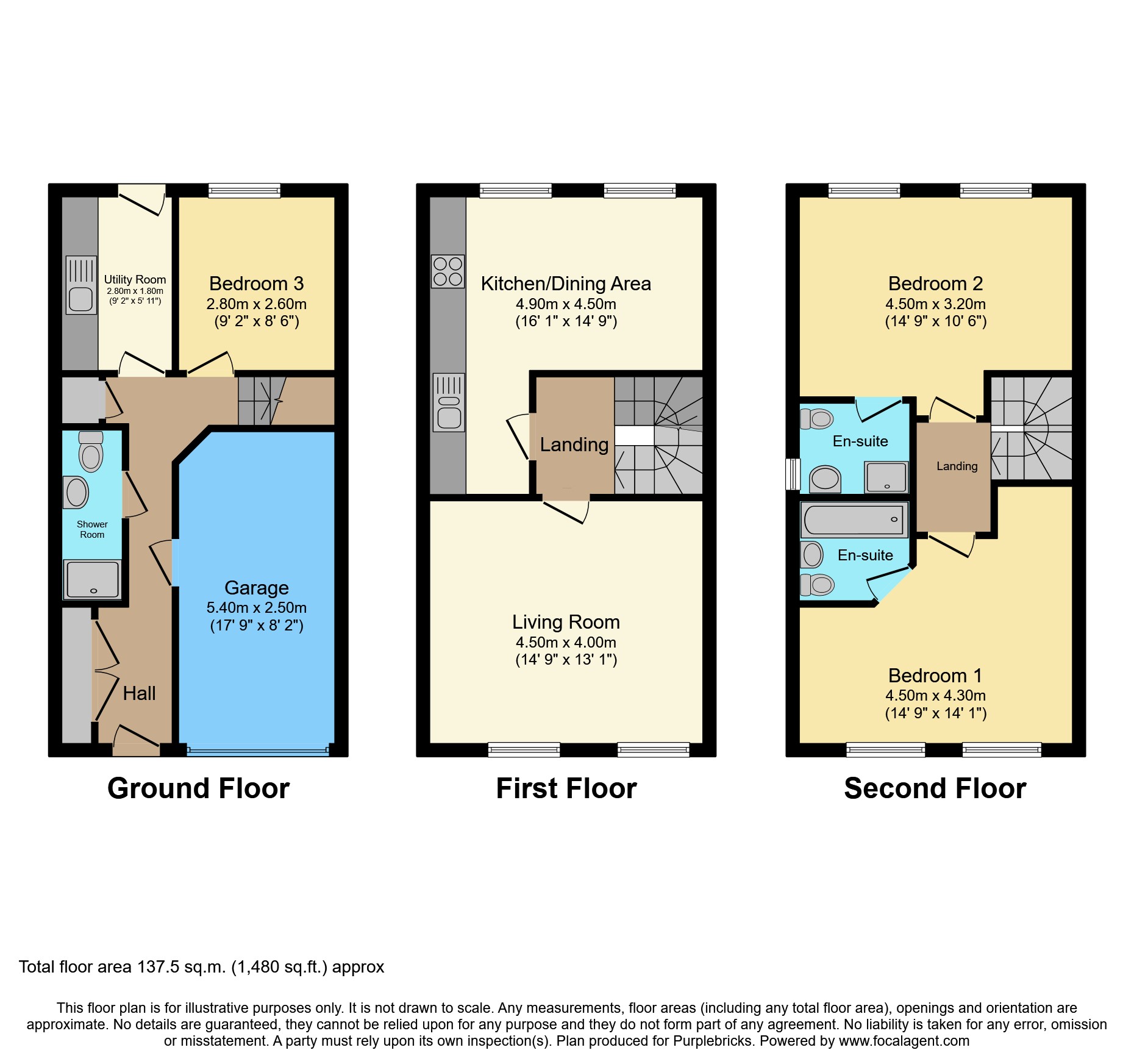 5, The Courtyard, Wakefield floorplan
