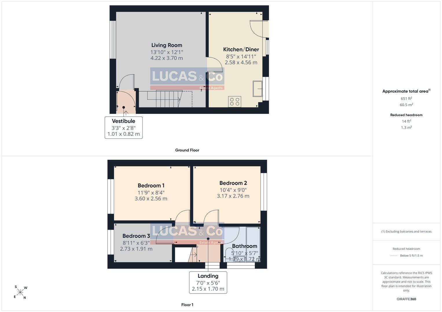 3, Lon Y Waen, Menai Bridge floorplan