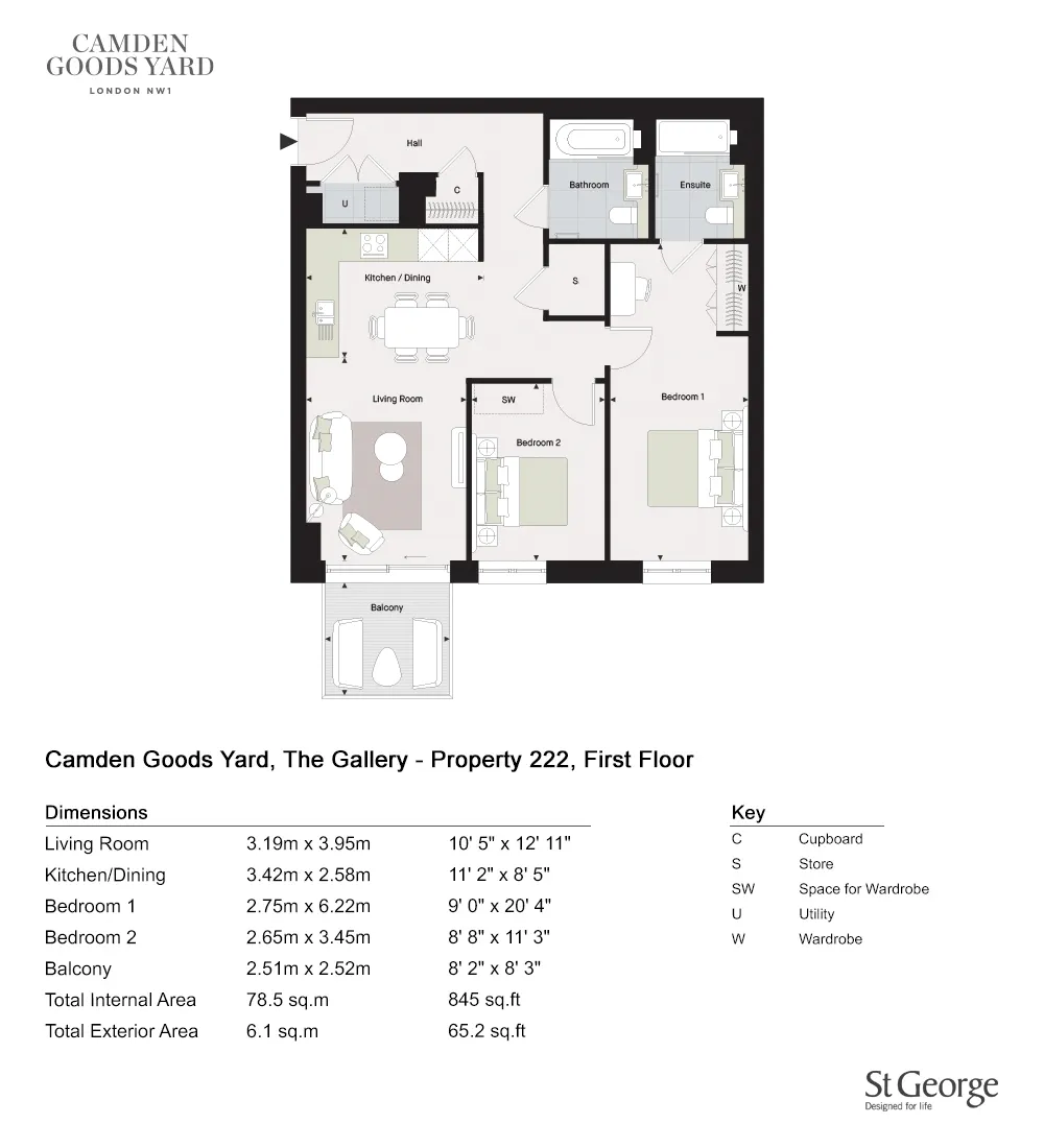 Camden Goods Yard, Chalk Farm Road, London floorplan