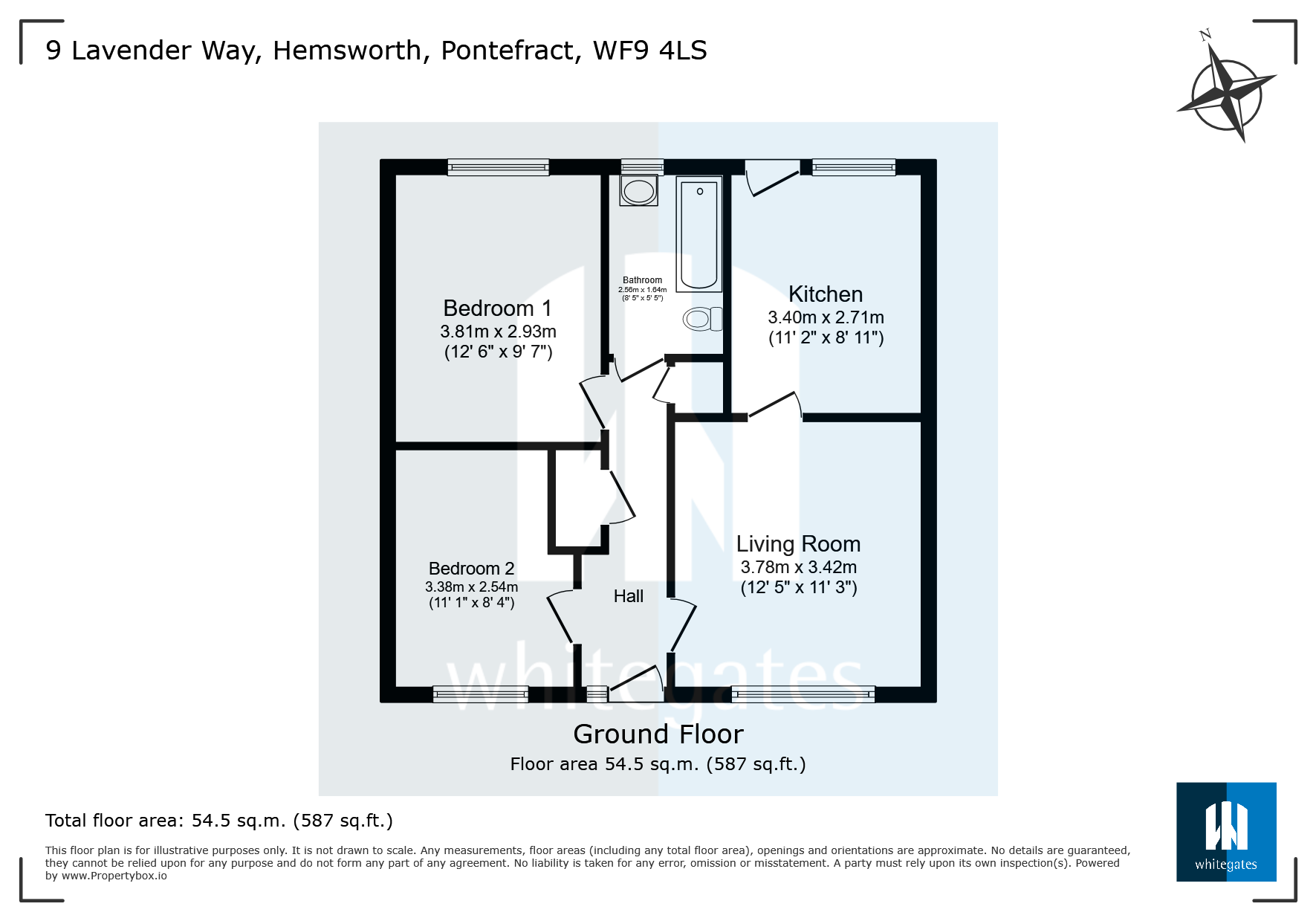 9, Lavender Way, Pontefract floorplan
