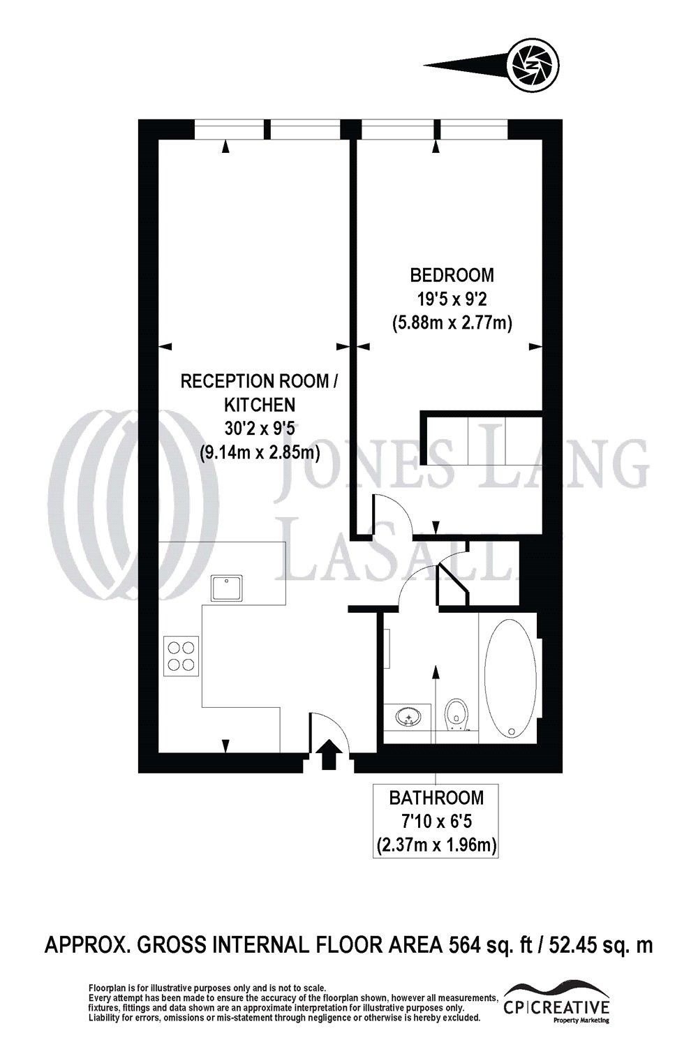 1 Bedrooms Flat to rent in The Heron, 5 Moor Lane, London EC2Y