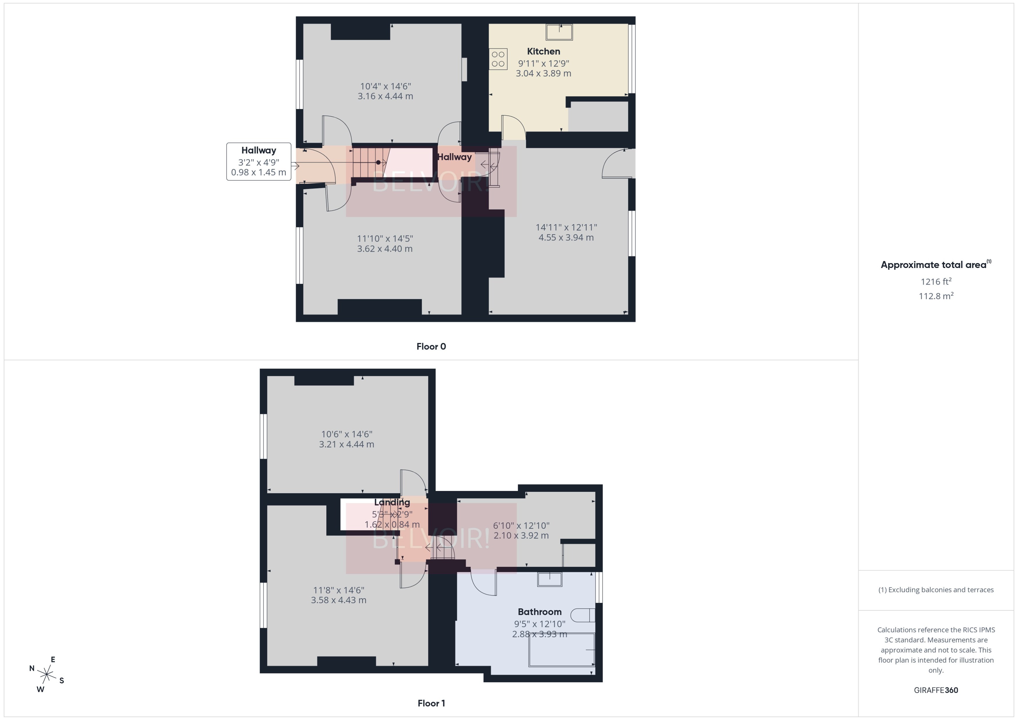 Stone House, Llangollen Road, Acrefair floorplan