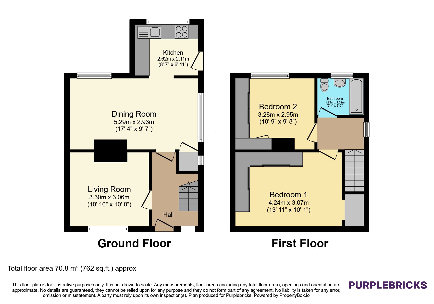 23, Linden Grove, Edlington floorplan