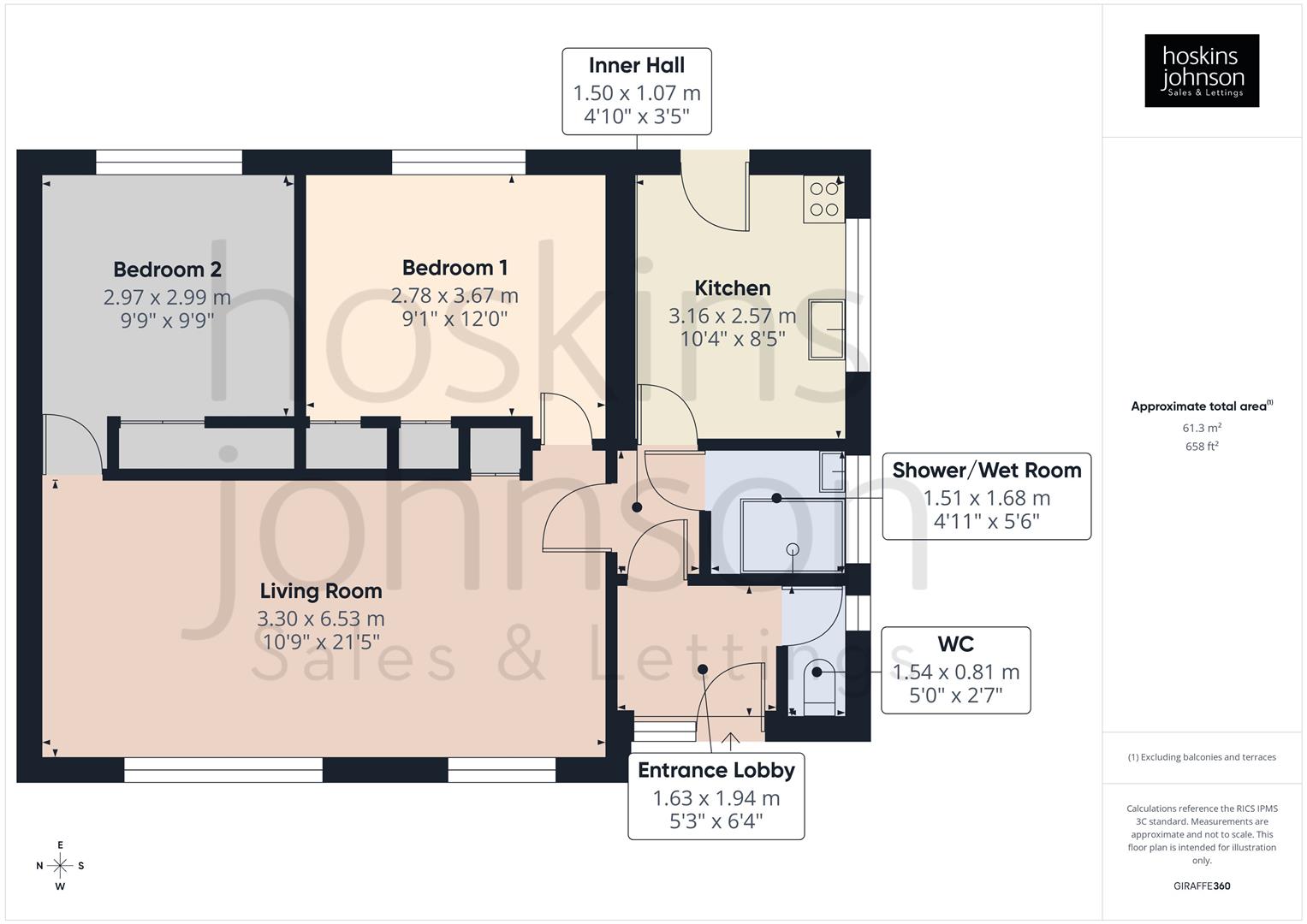 10, Coed Isaf Road, Pontypridd floorplan