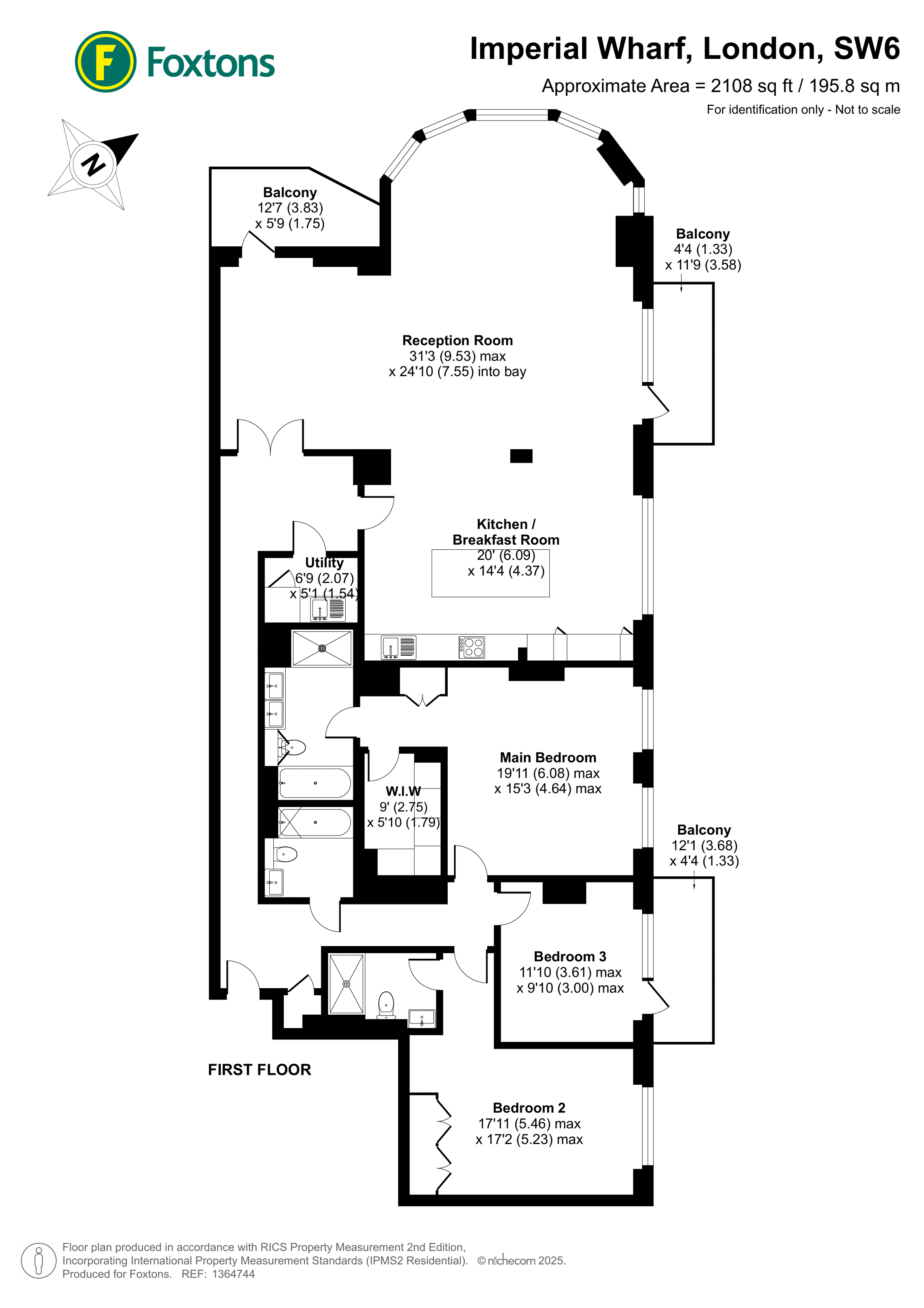 Imperial Wharf, Imperial Wharf floorplan