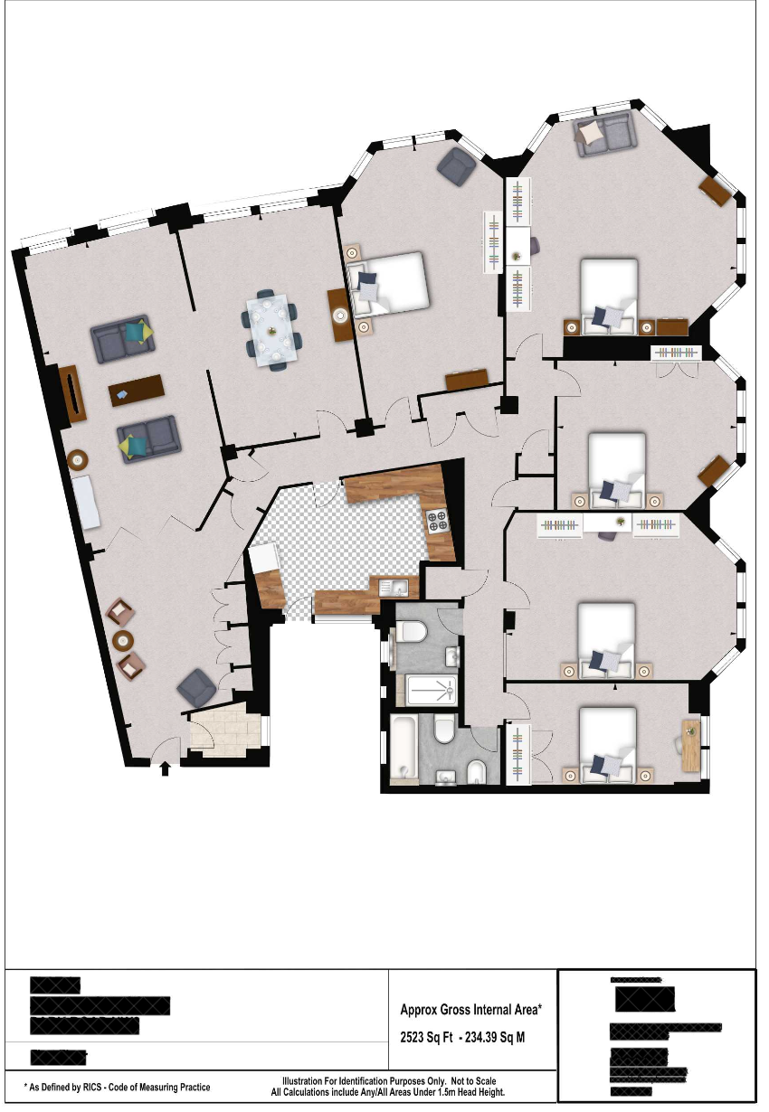 143, Park Road, London floorplan